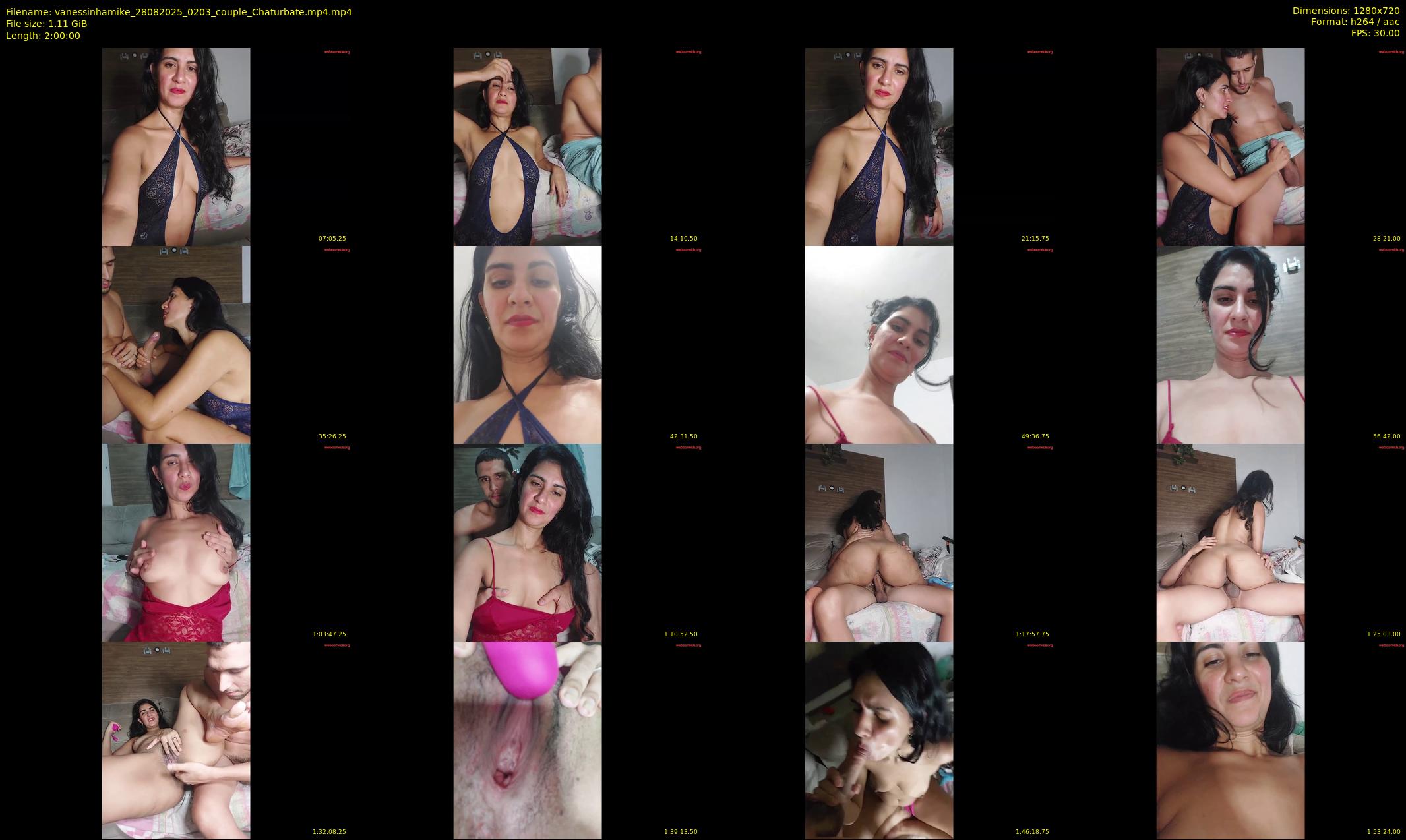 vanessinhamike — 120 minute Chaturbate couple cam show recording, 720p, Aug 28, 2025