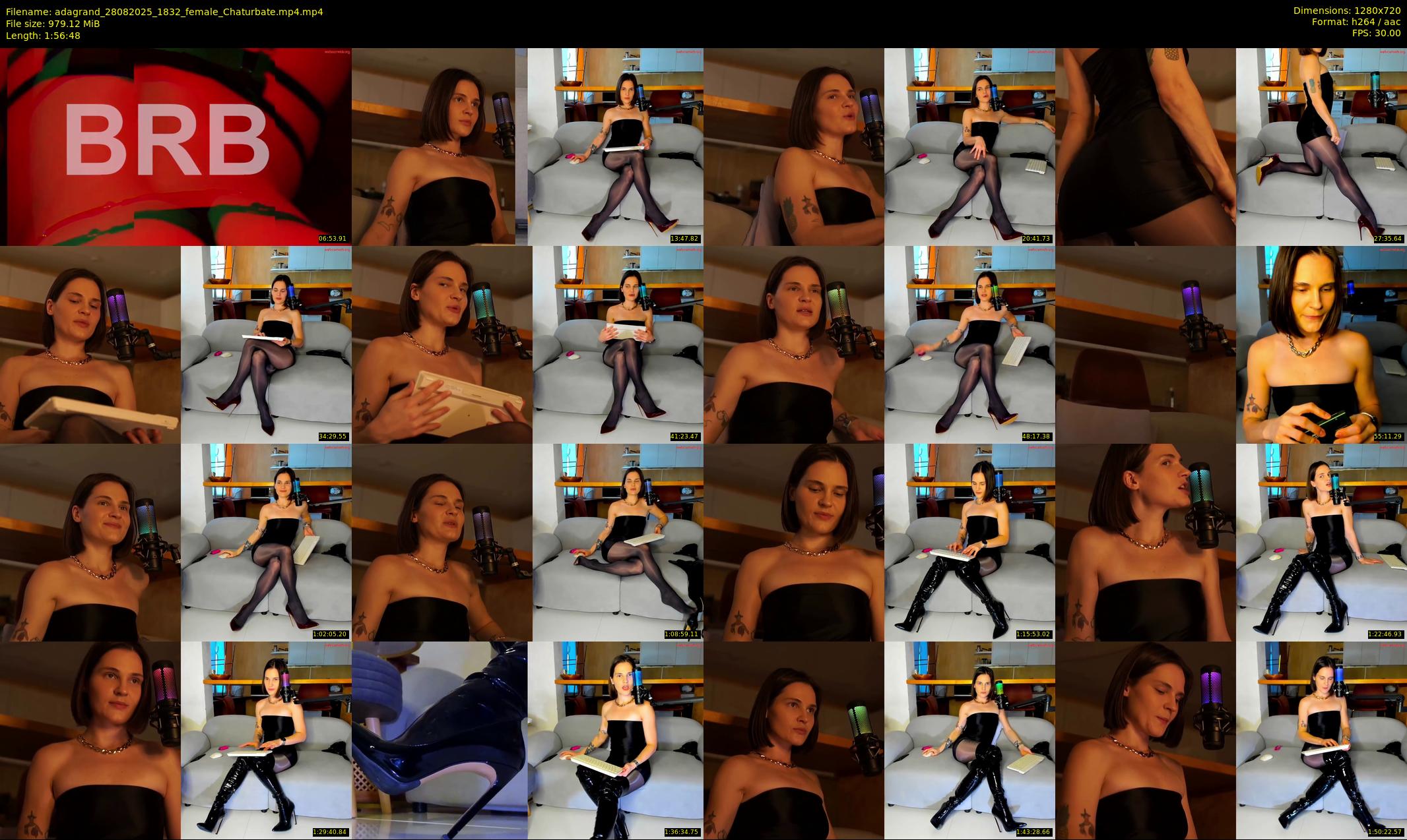 adagrand — 117 minute Chaturbate female cam show recording, 720p, Aug 28, 2025