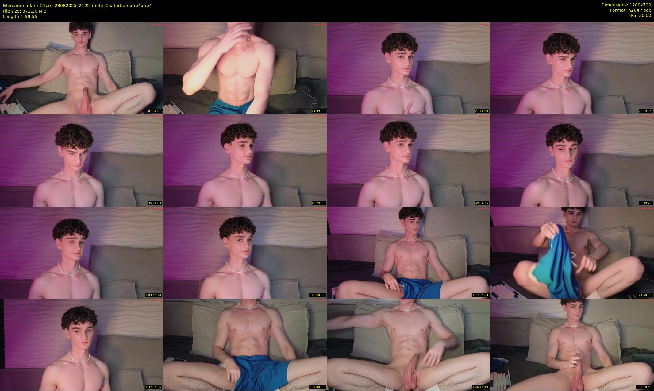 adam_21cm — 120 minute Chaturbate male cam show recording, 720p, Aug 28, 2025