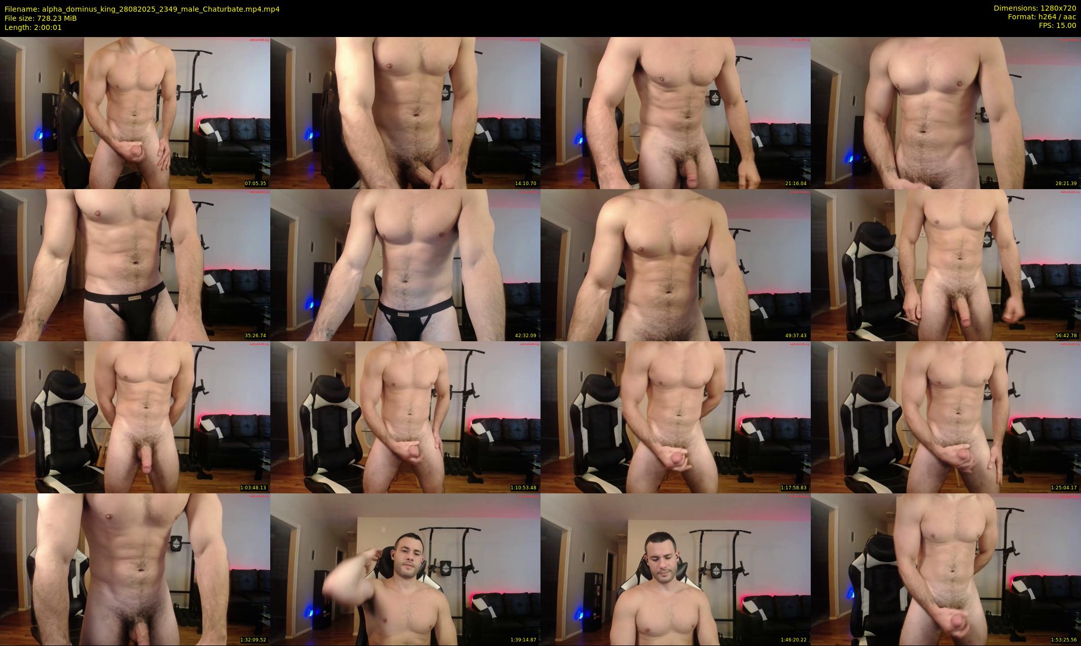 alpha_dominus_king — 121 minute Chaturbate male cam show recording, 720p, Aug 28, 2025
