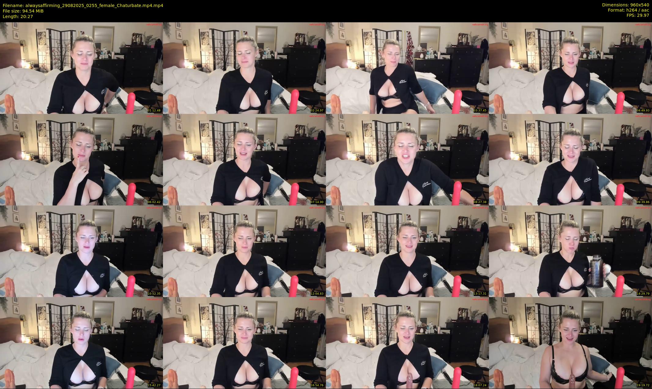 alwaysaffirming — 21 minute Chaturbate couple cam show recording, 480p, Aug 29, 2025