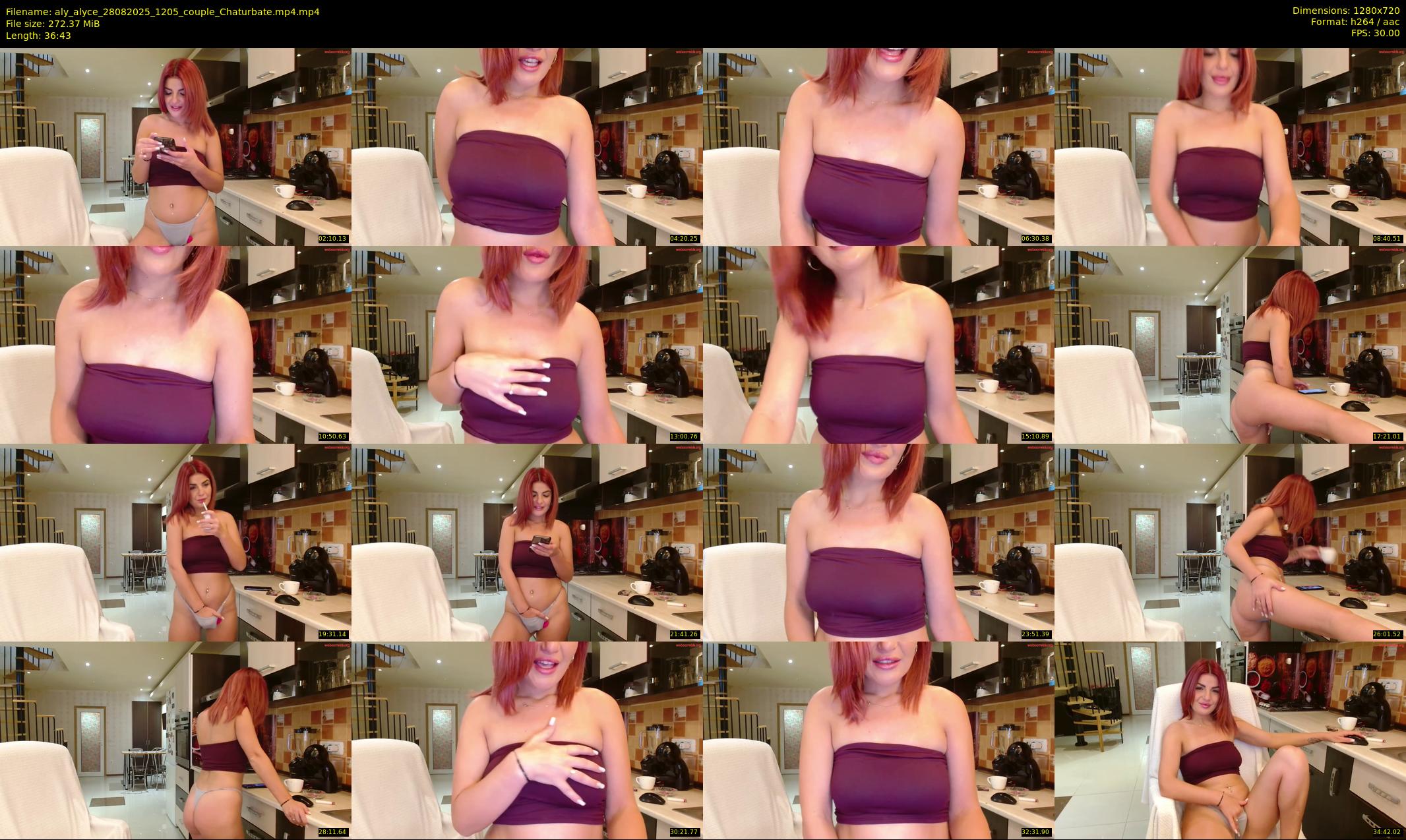 aly_alyce — 37 minute Chaturbate female cam show recording, 720p, Aug 28, 2025