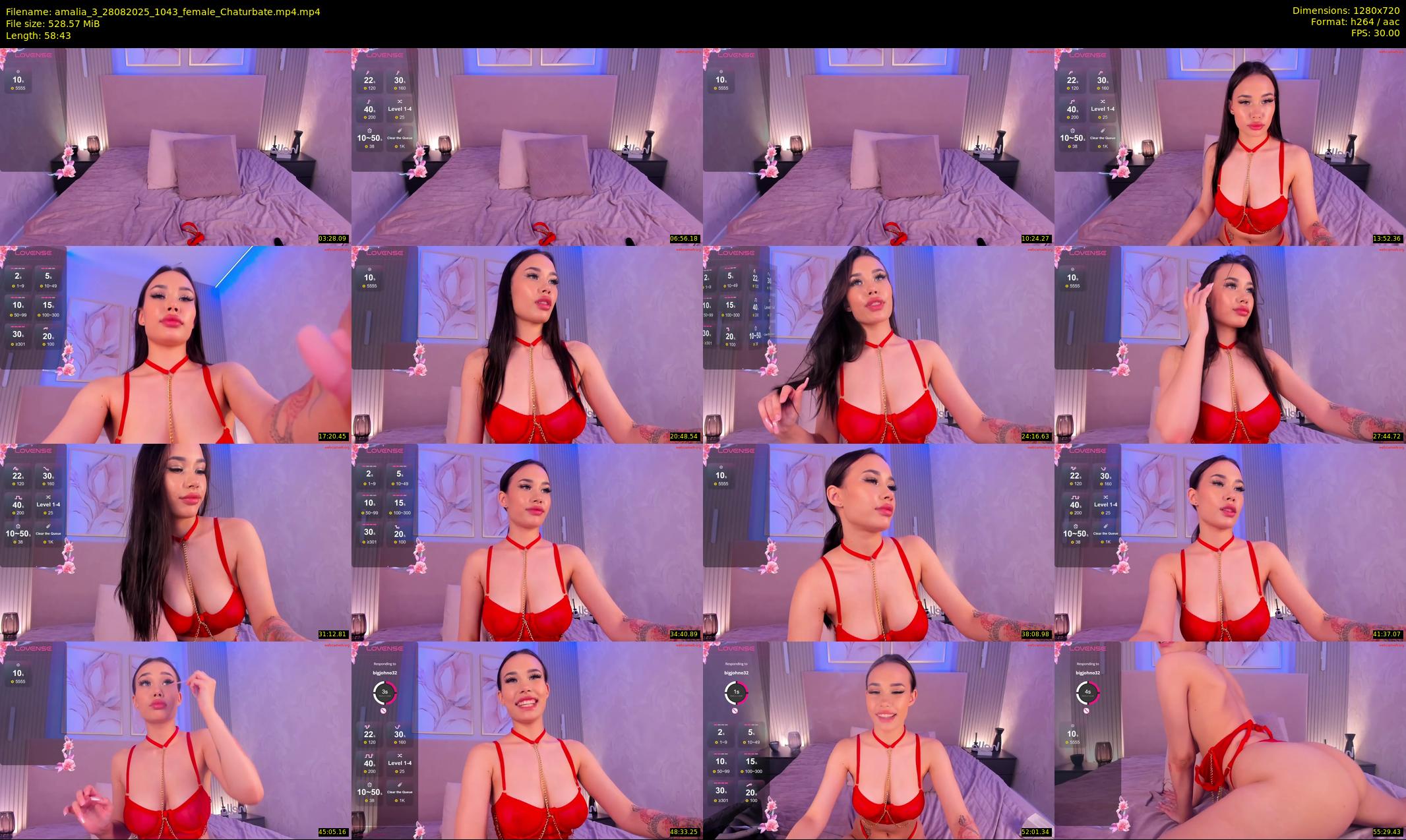amalia_3 — 59 minute Chaturbate female cam show recording, 720p, Aug 28, 2025