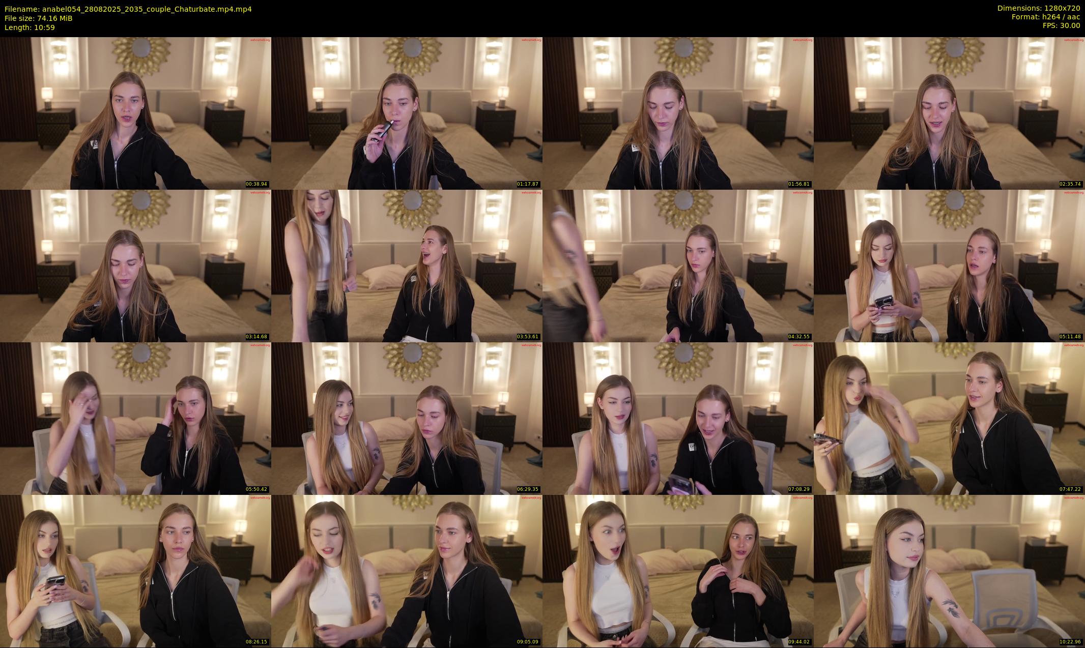anabel054 — 11 minute Chaturbate female cam show recording, 720p, Aug 28, 2025