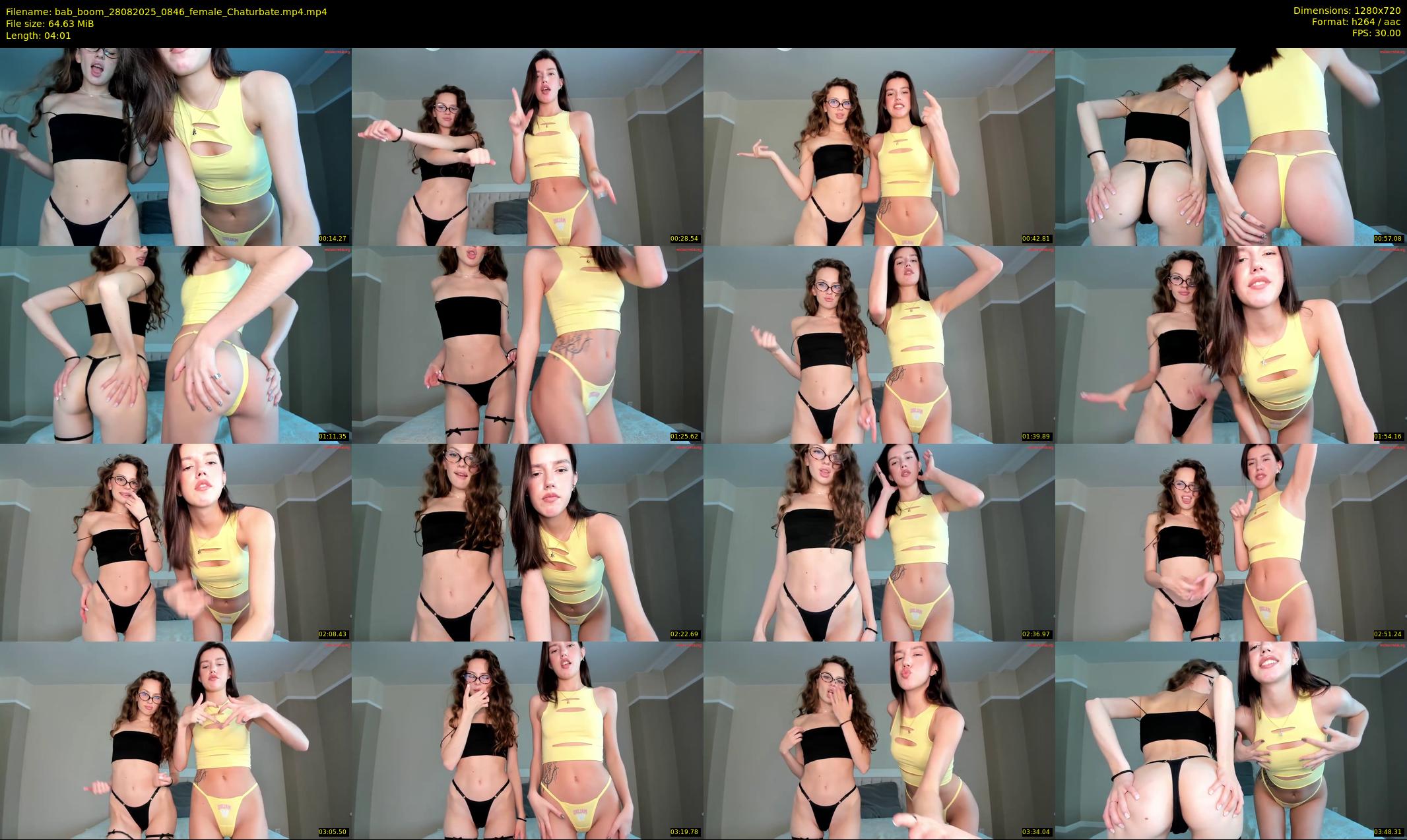 bab_boom — 5 minute Chaturbate couple cam show recording, 720p, Aug 28, 2025