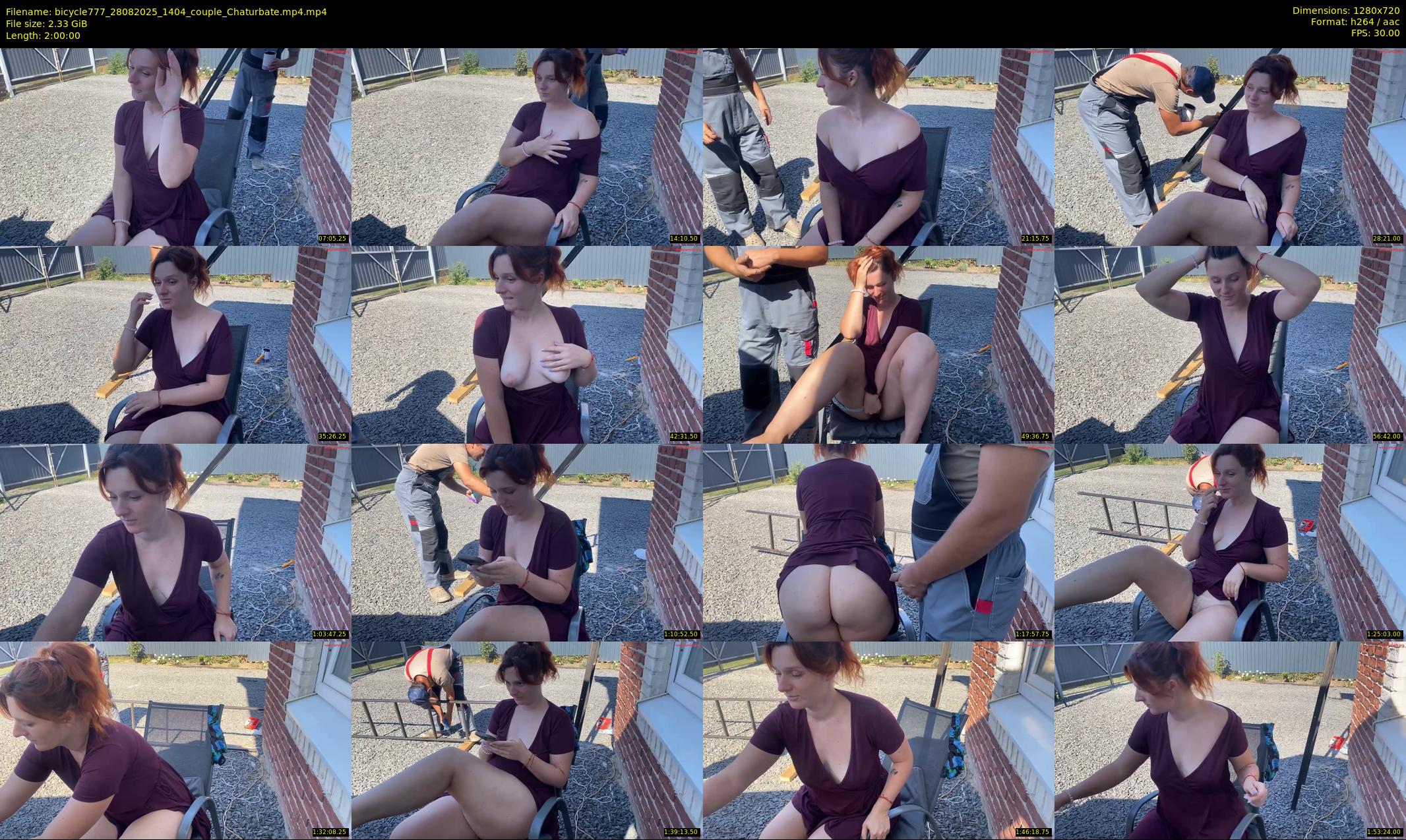 bicycle777 — 120 minute Chaturbate couple cam show recording, 720p, Aug 28, 2025