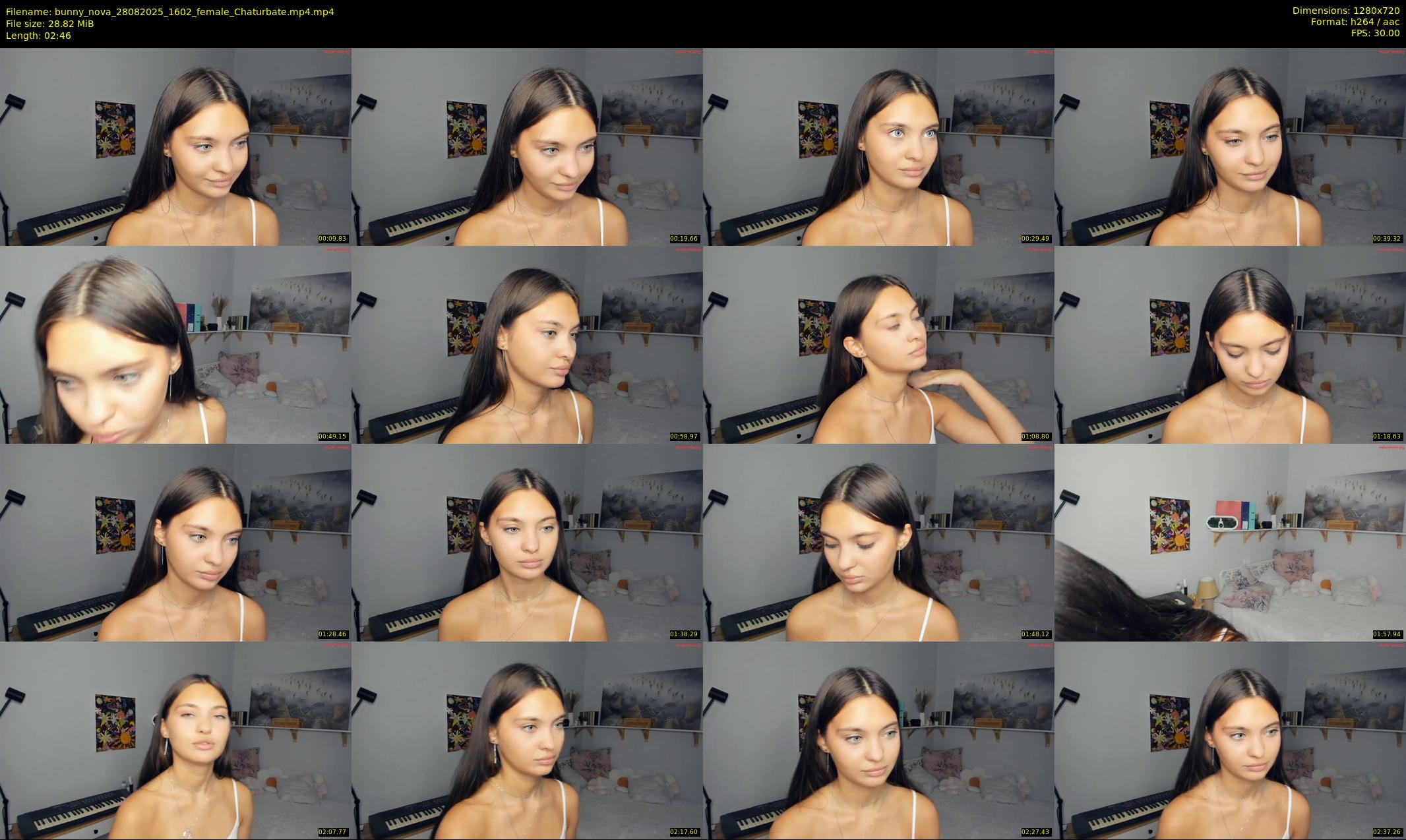 bunny_nova — 3 minute Chaturbate female cam show recording, 720p, Aug 28, 2025