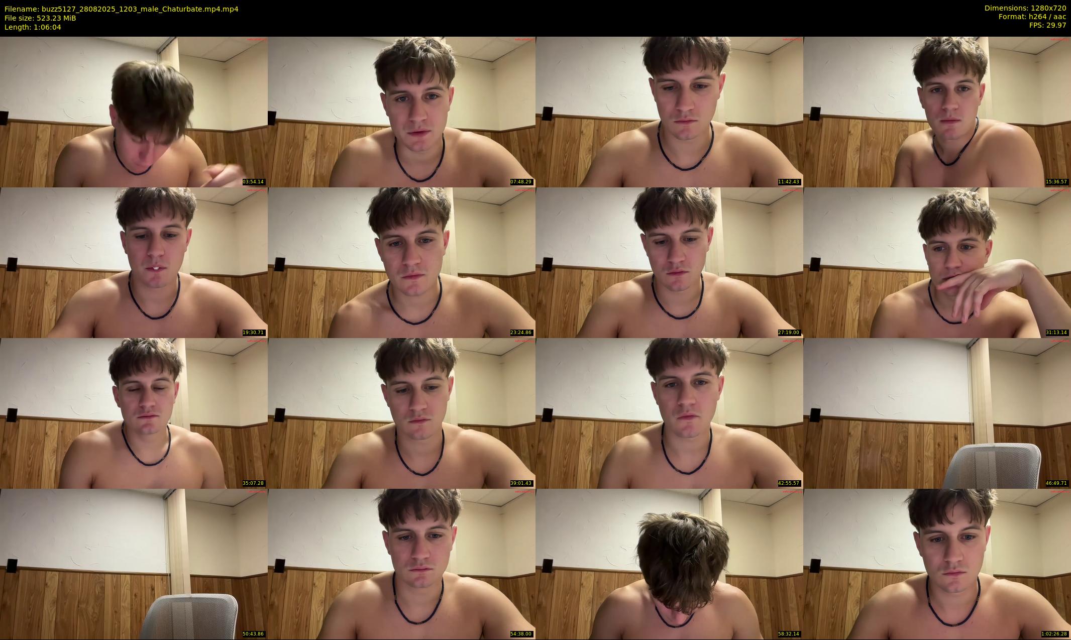 buzz5127 — 67 minute Chaturbate male cam show recording, 720p, Aug 28, 2025