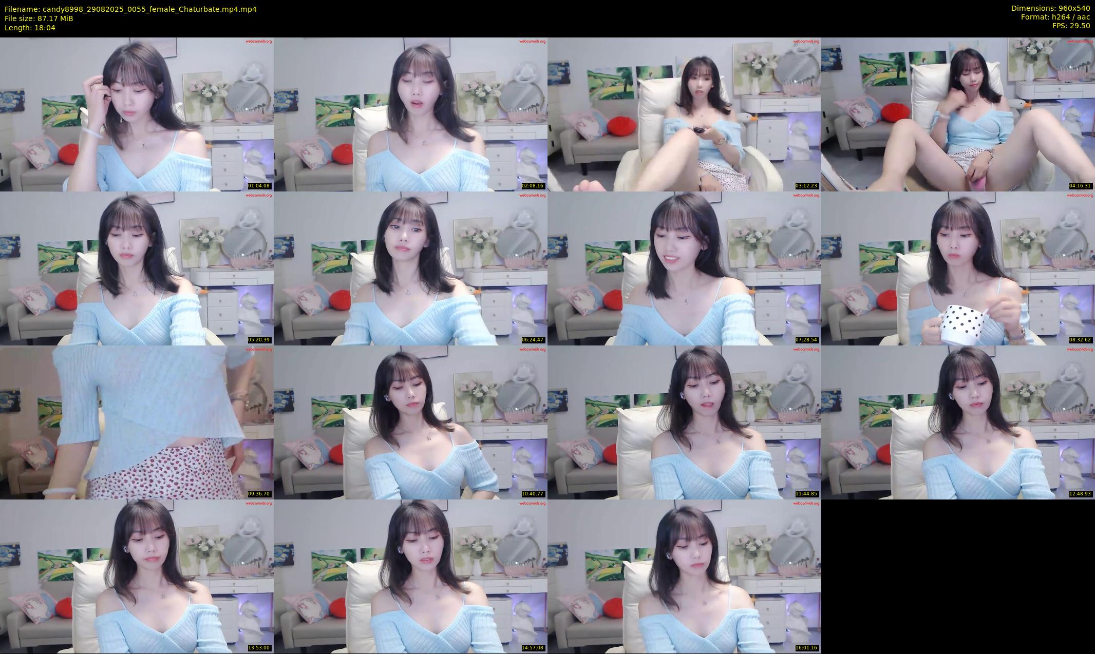 candy8998 — 19 minute Chaturbate female cam show recording, 480p, Aug 29, 2025