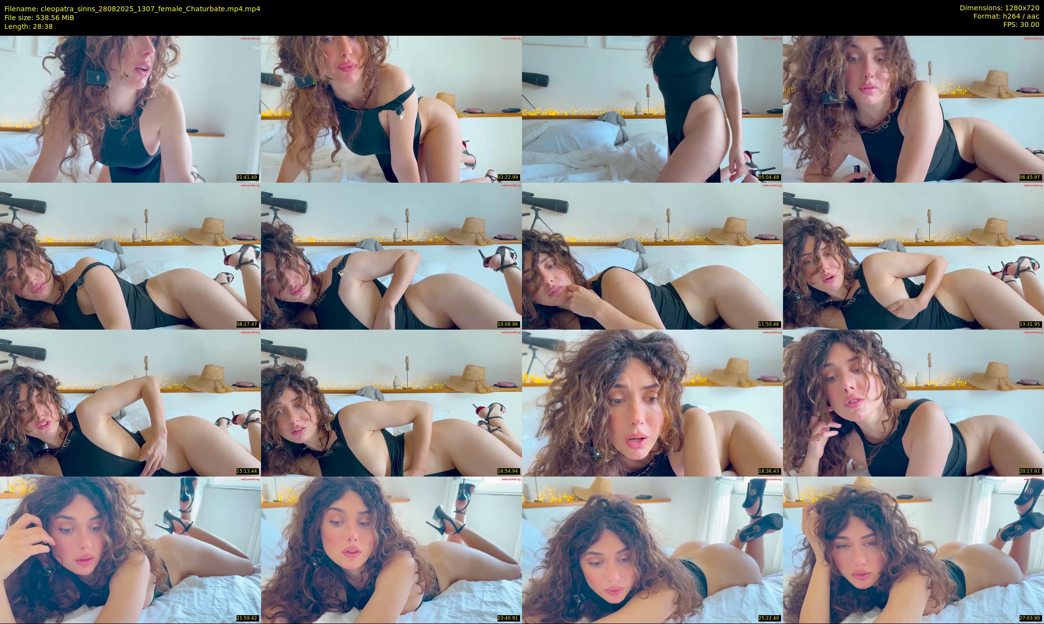 cleopatra_sinns — 29 minute Chaturbate female cam show recording, 720p, Aug 28, 2025