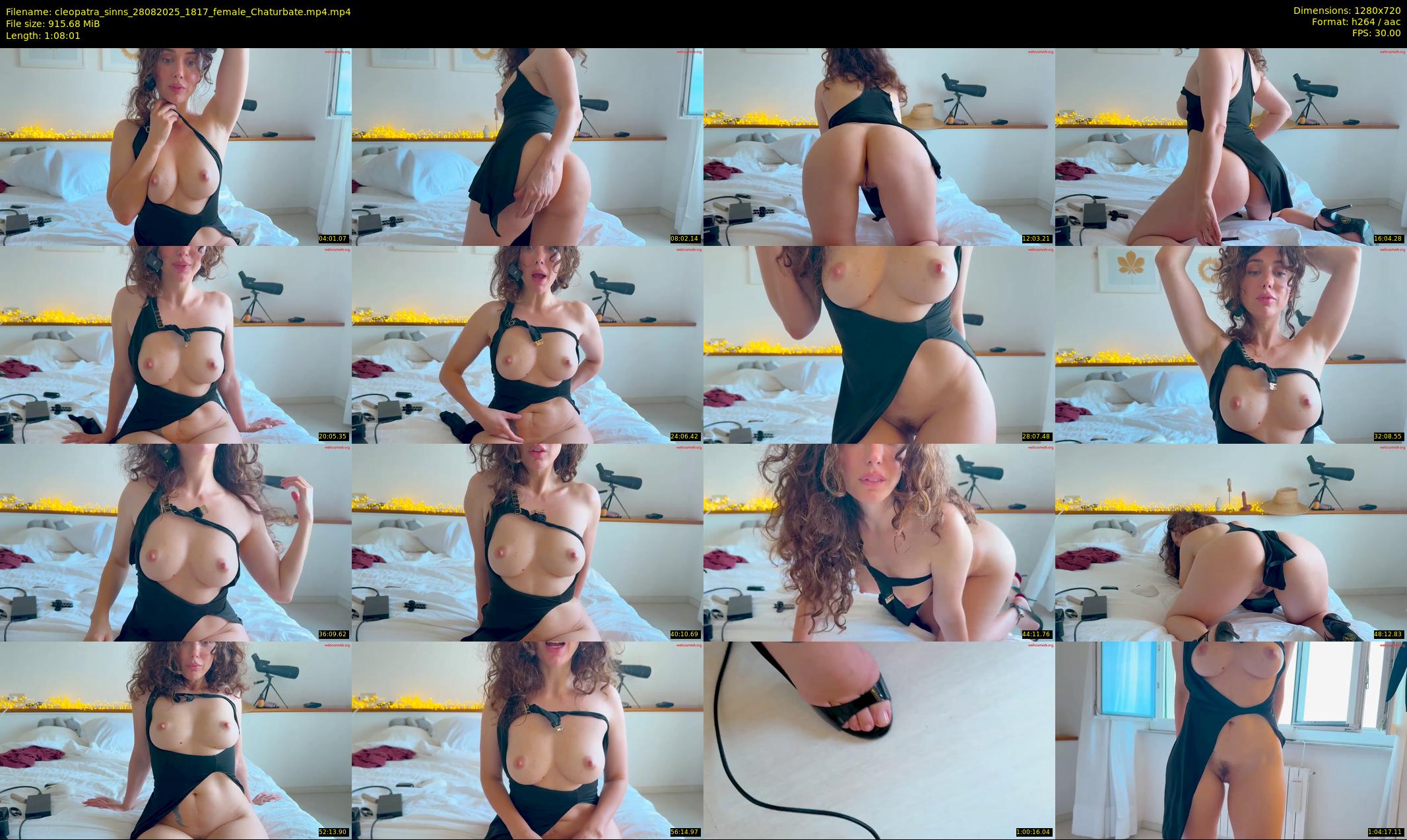 cleopatra_sinns — 69 minute Chaturbate female cam show recording, 720p, Aug 28, 2025