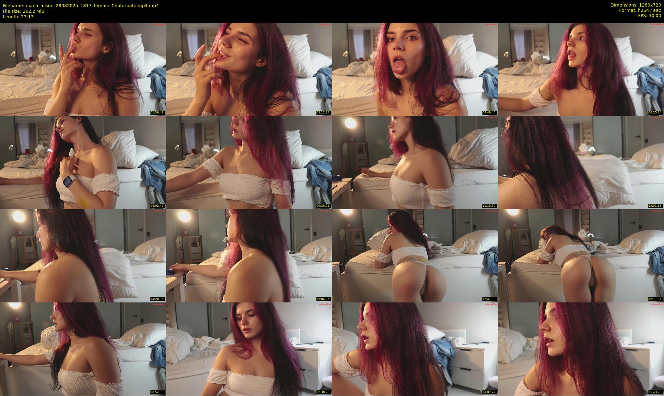 diana_alison — 28 minute Chaturbate female cam show recording, 720p, Aug 28, 2025