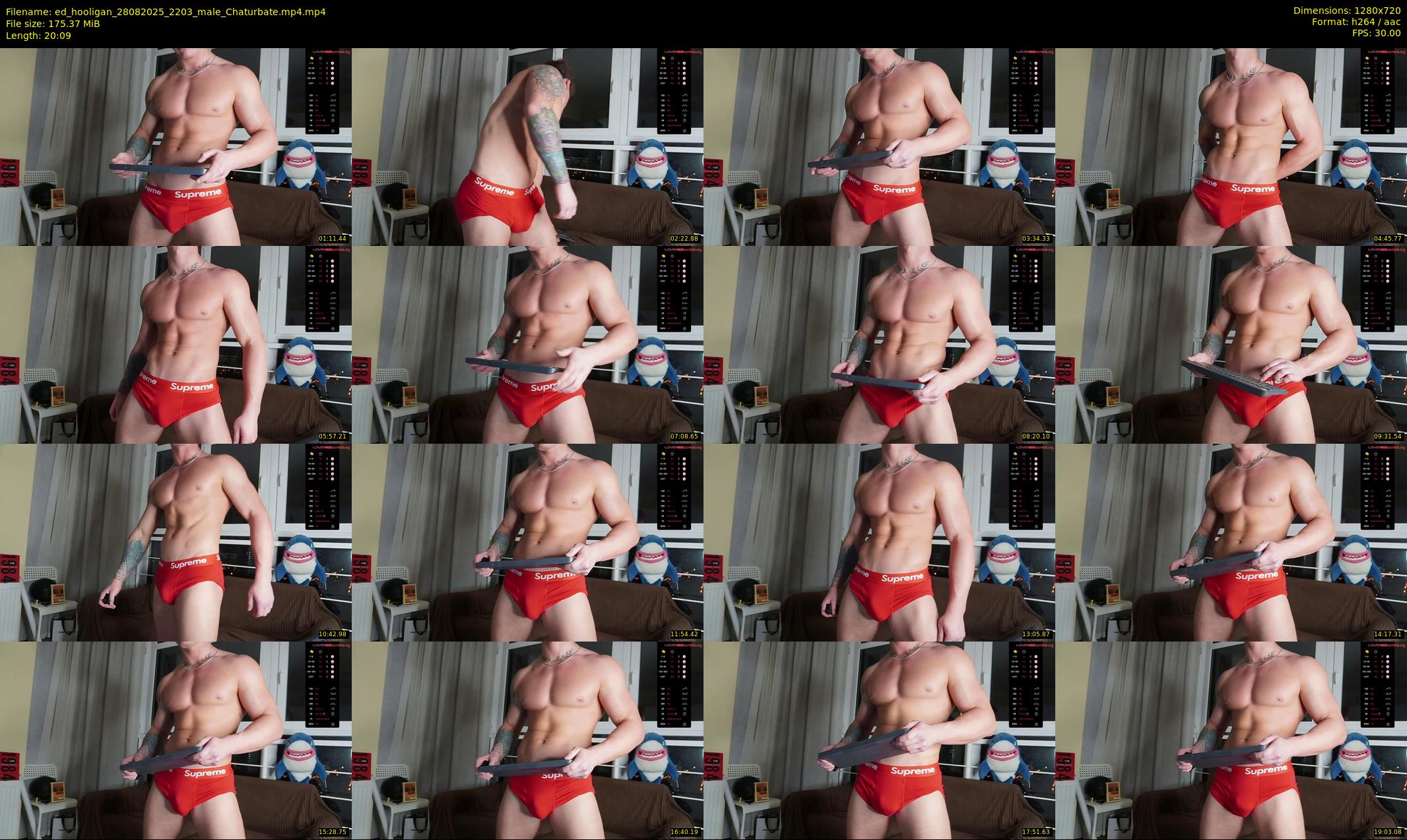 ed_hooligan — 21 minute Chaturbate male cam show recording, 720p, Aug 28, 2025