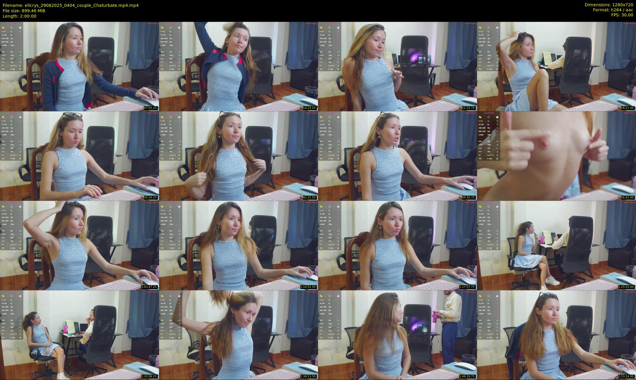 ellcrys — 120 minute Chaturbate couple cam show recording, 720p, Aug 29, 2025
