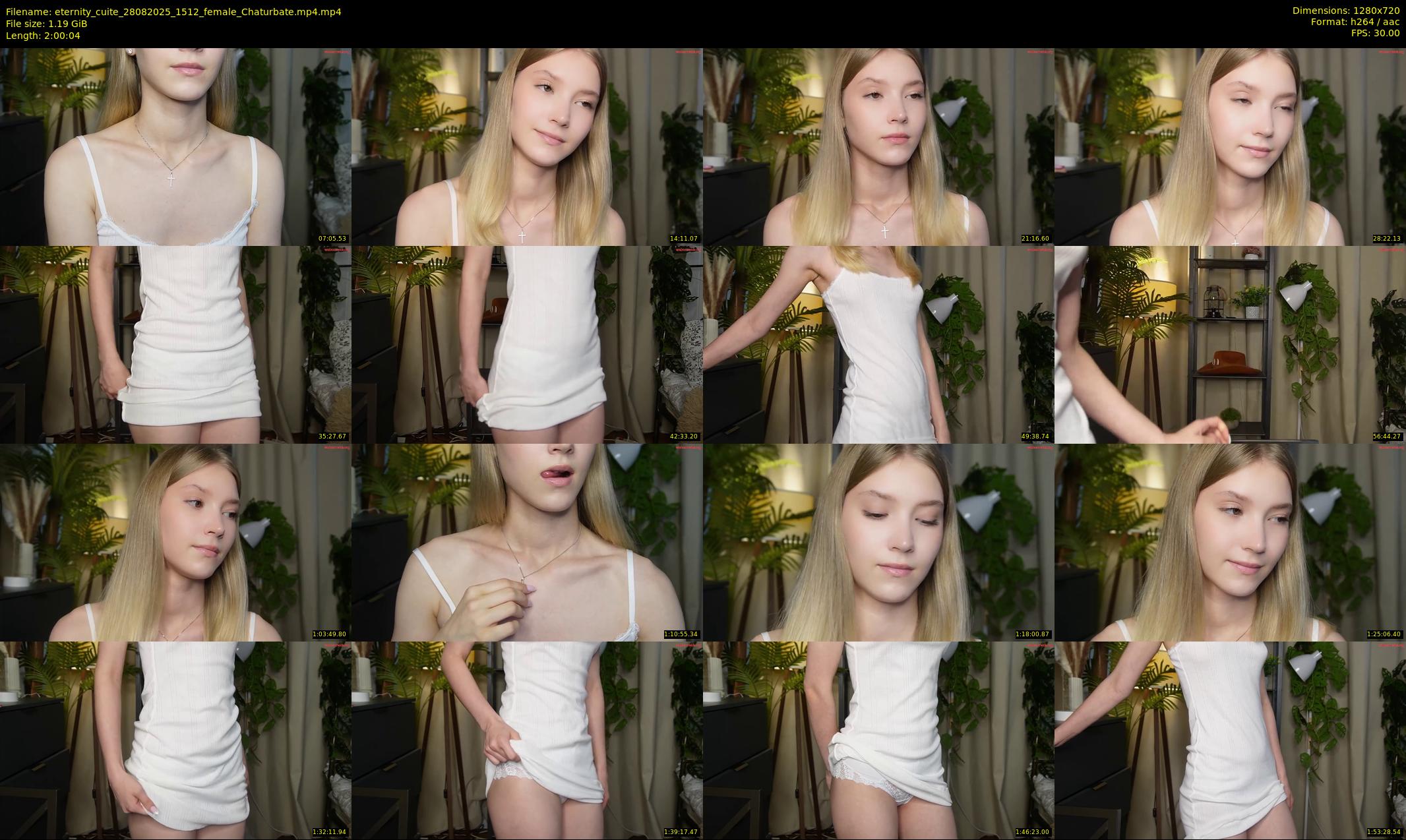 eternity_cuite — 121 minute Chaturbate female cam show recording, 720p, Aug 28, 2025