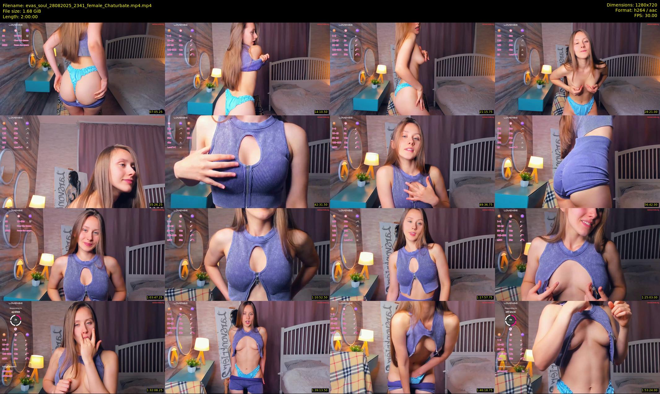 evas_soul — 120 minute Chaturbate female cam show recording, 720p, Aug 28, 2025