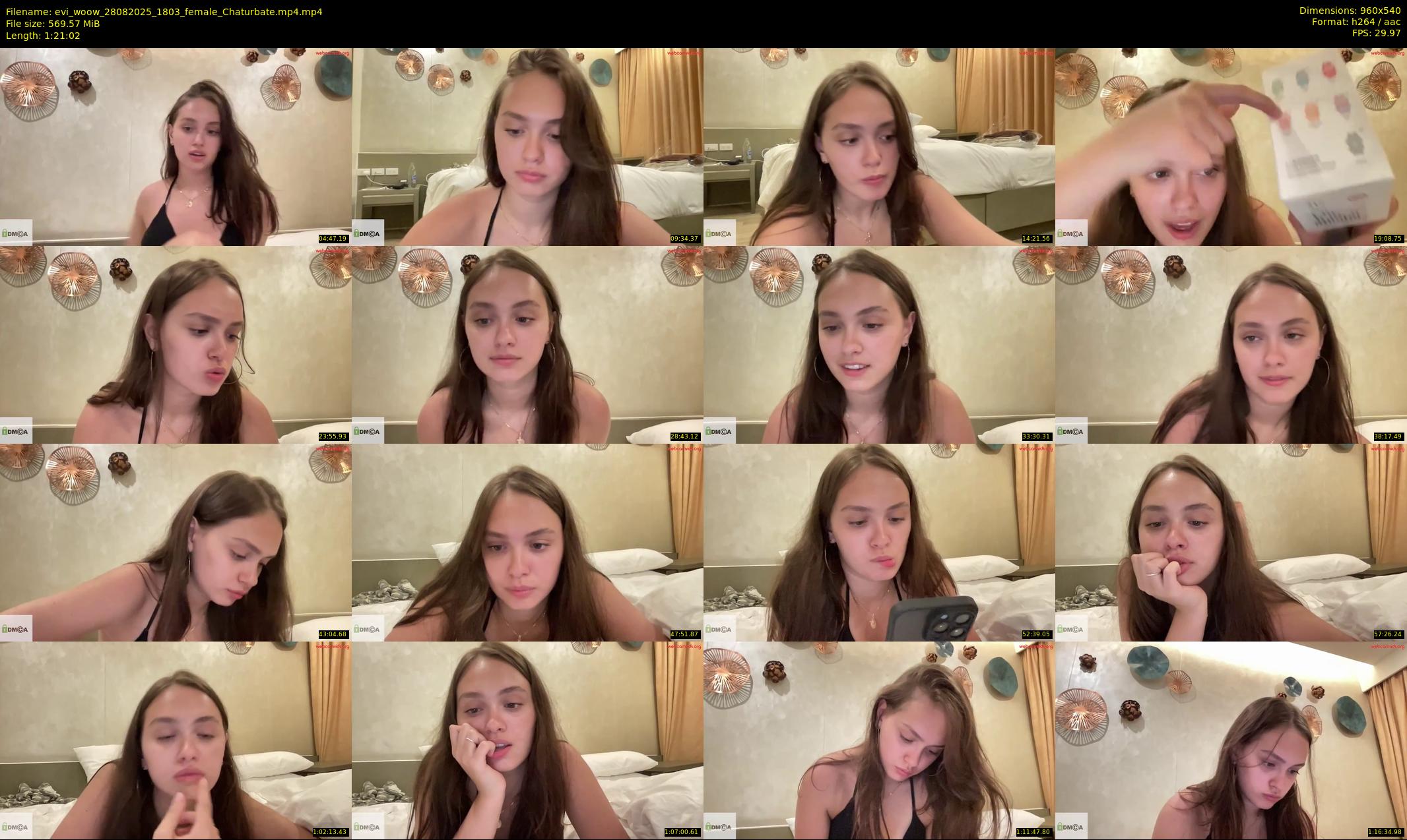 evi_woow — 82 minute Chaturbate female cam show recording, 480p, Aug 28, 2025
