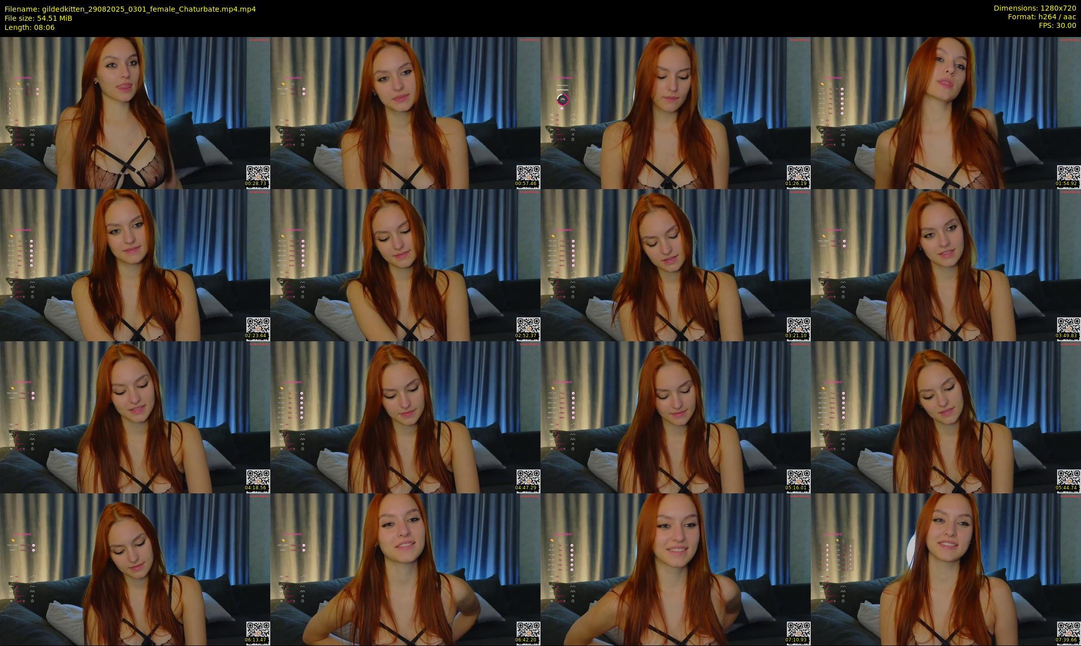 gildedkitten — 9 minute Chaturbate female cam show recording, 720p, Aug 29, 2025