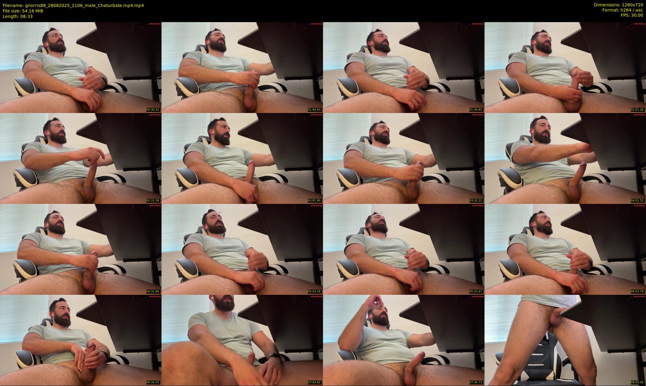 gnorris88 — 9 minute Chaturbate male cam show recording, 720p, Aug 28, 2025