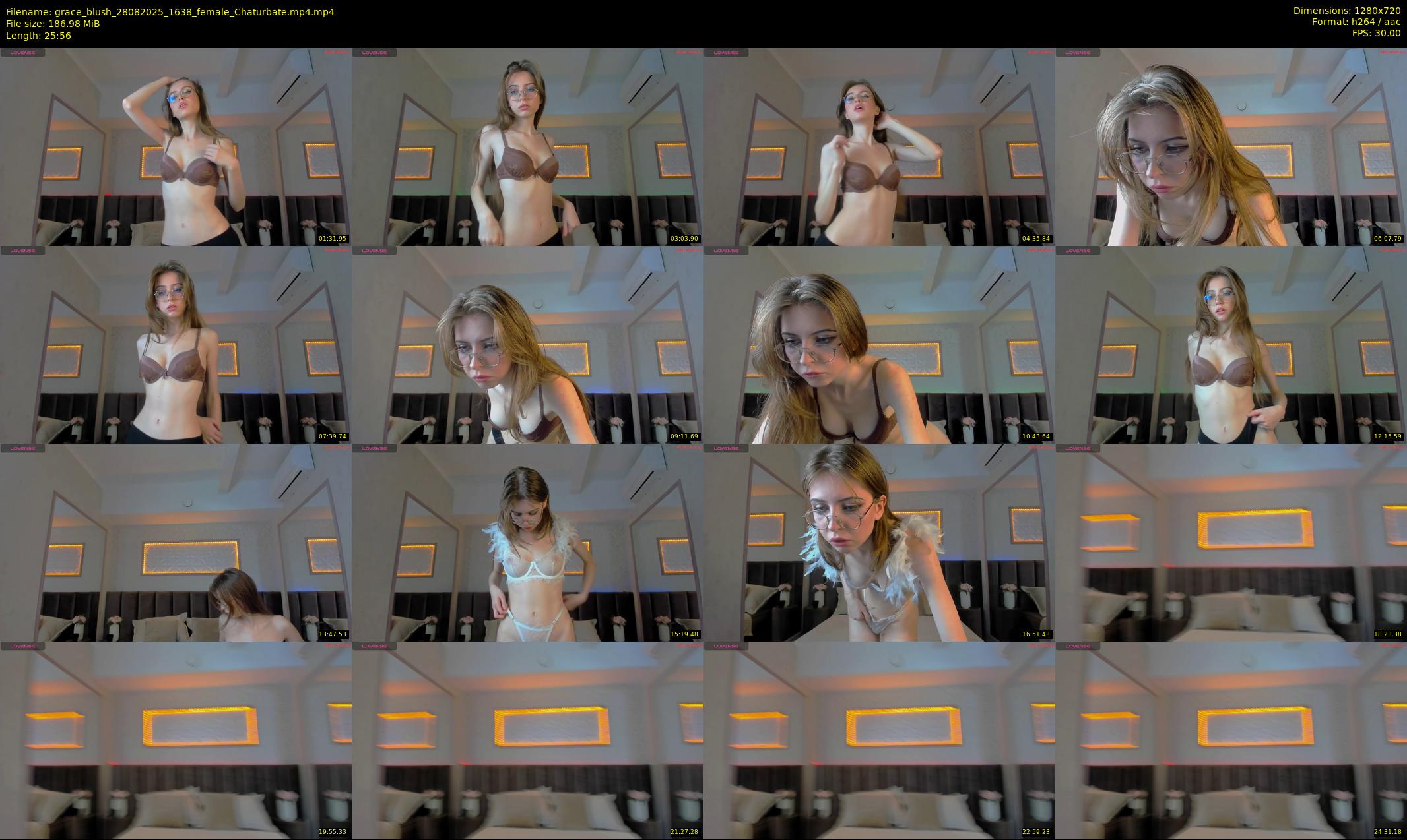 grace_blush — 26 minute Chaturbate female cam show recording, 720p, Aug 28, 2025