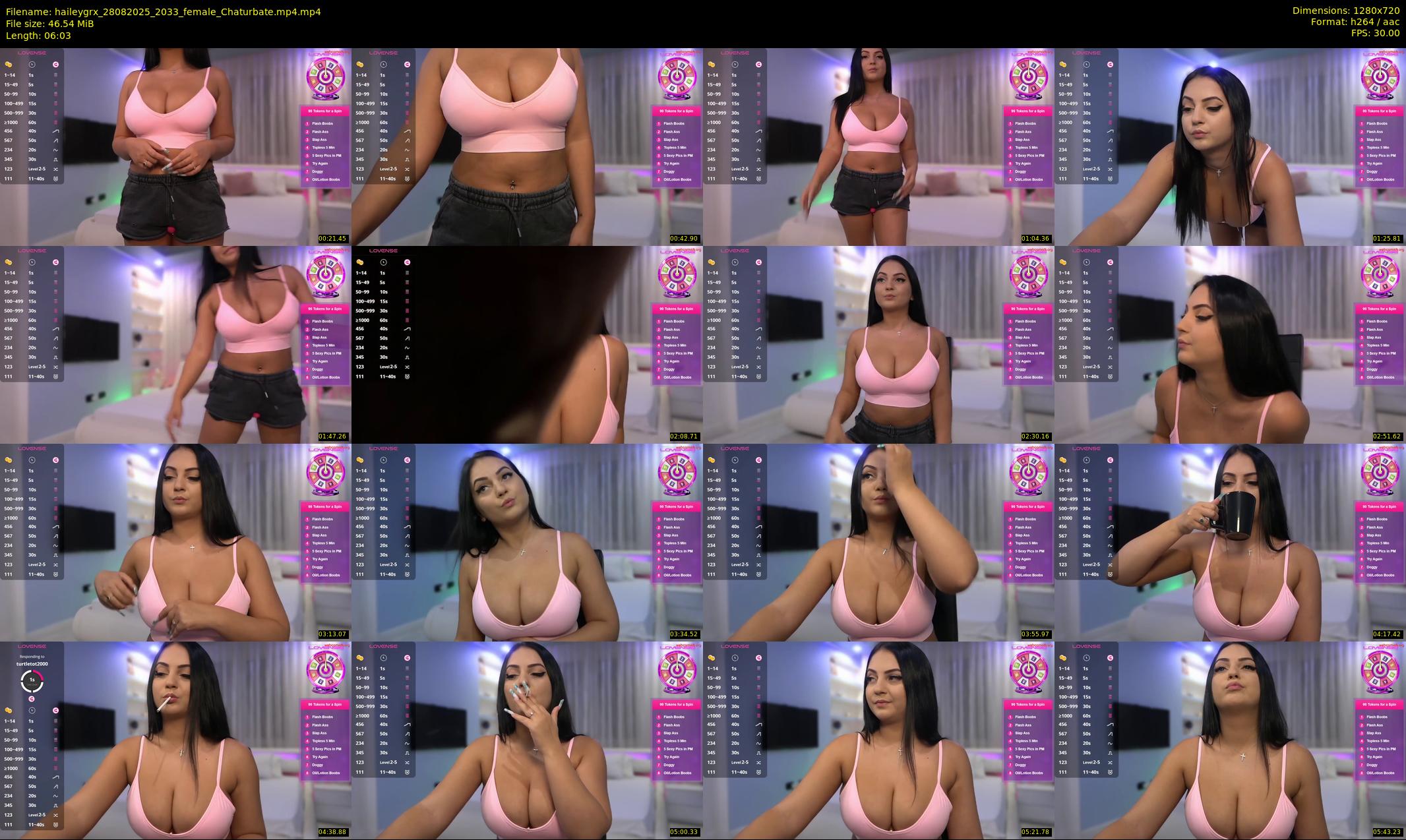 haileygrx — 7 minute Chaturbate female cam show recording, 720p, Aug 28, 2025