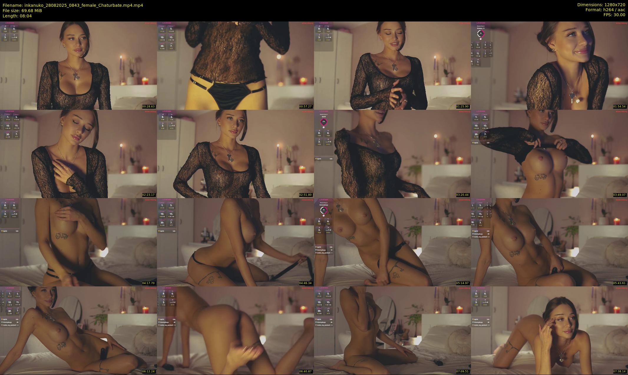 inkanuko — 9 minute Chaturbate couple cam show recording, 720p, Aug 28, 2025