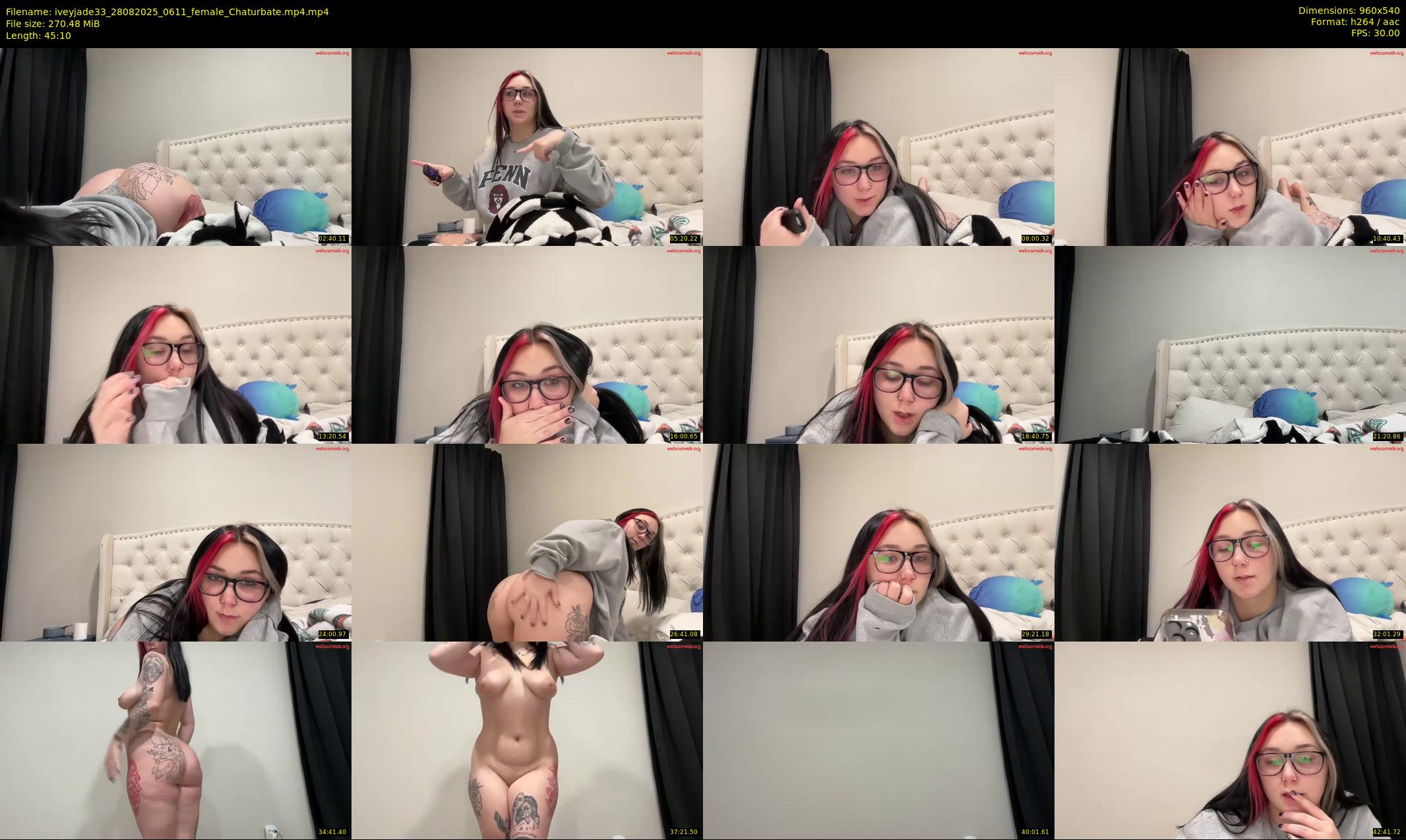 iveyjade33 — 46 minute Chaturbate female cam show recording, 480p, Aug 28, 2025