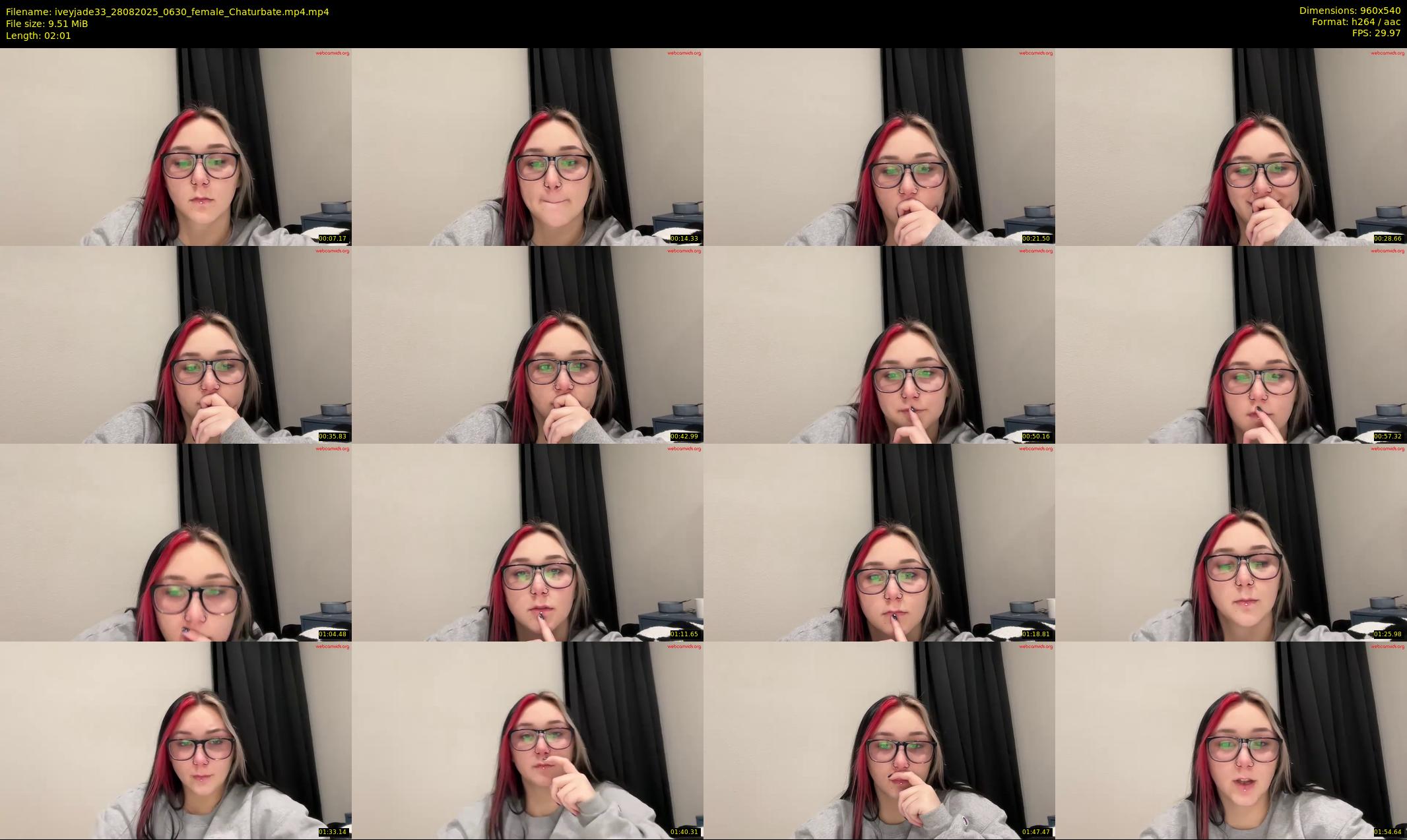 iveyjade33 — 3 minute Chaturbate female cam show recording, 480p, Aug 28, 2025