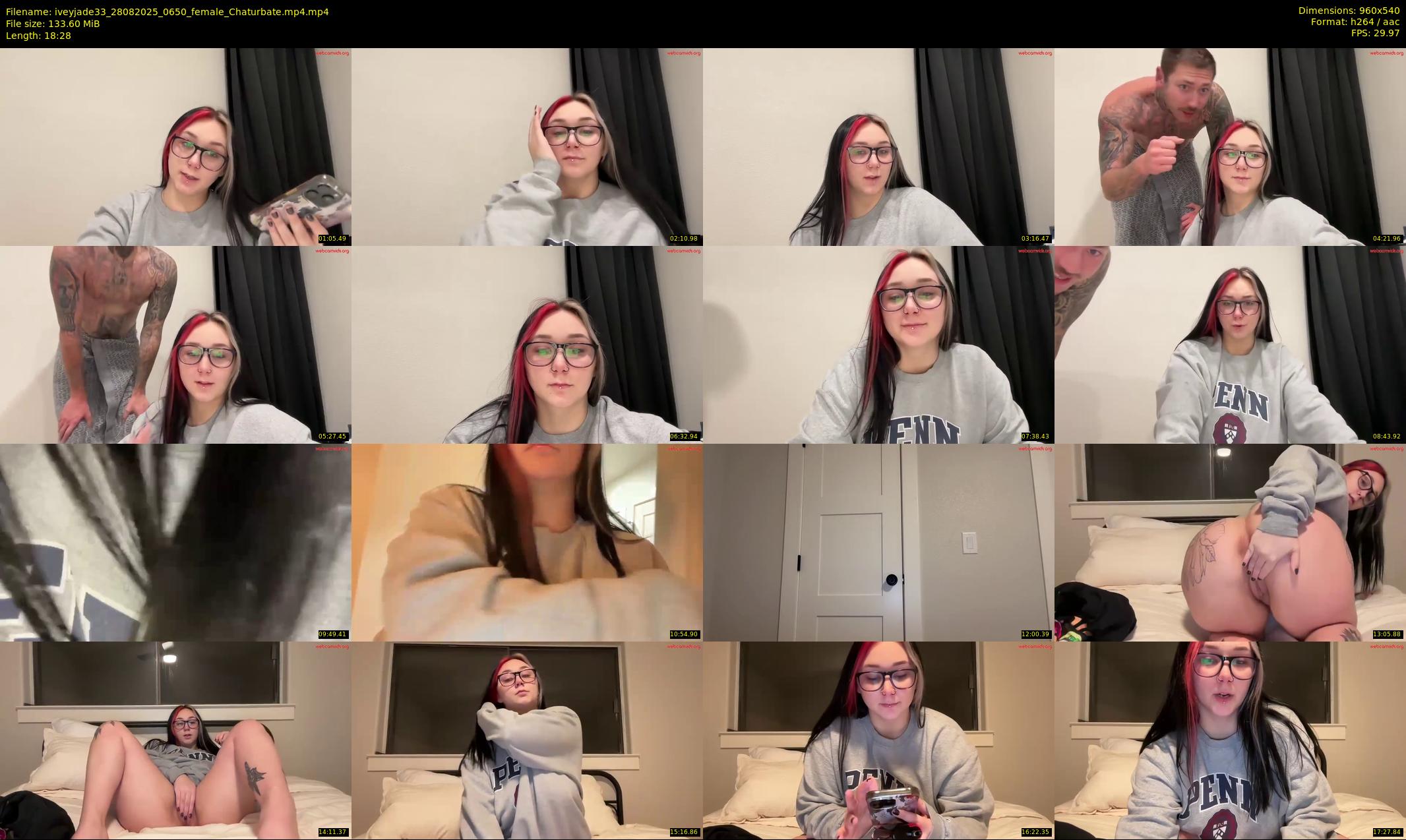 iveyjade33 — 19 minute Chaturbate female cam show recording, 480p, Aug 28, 2025