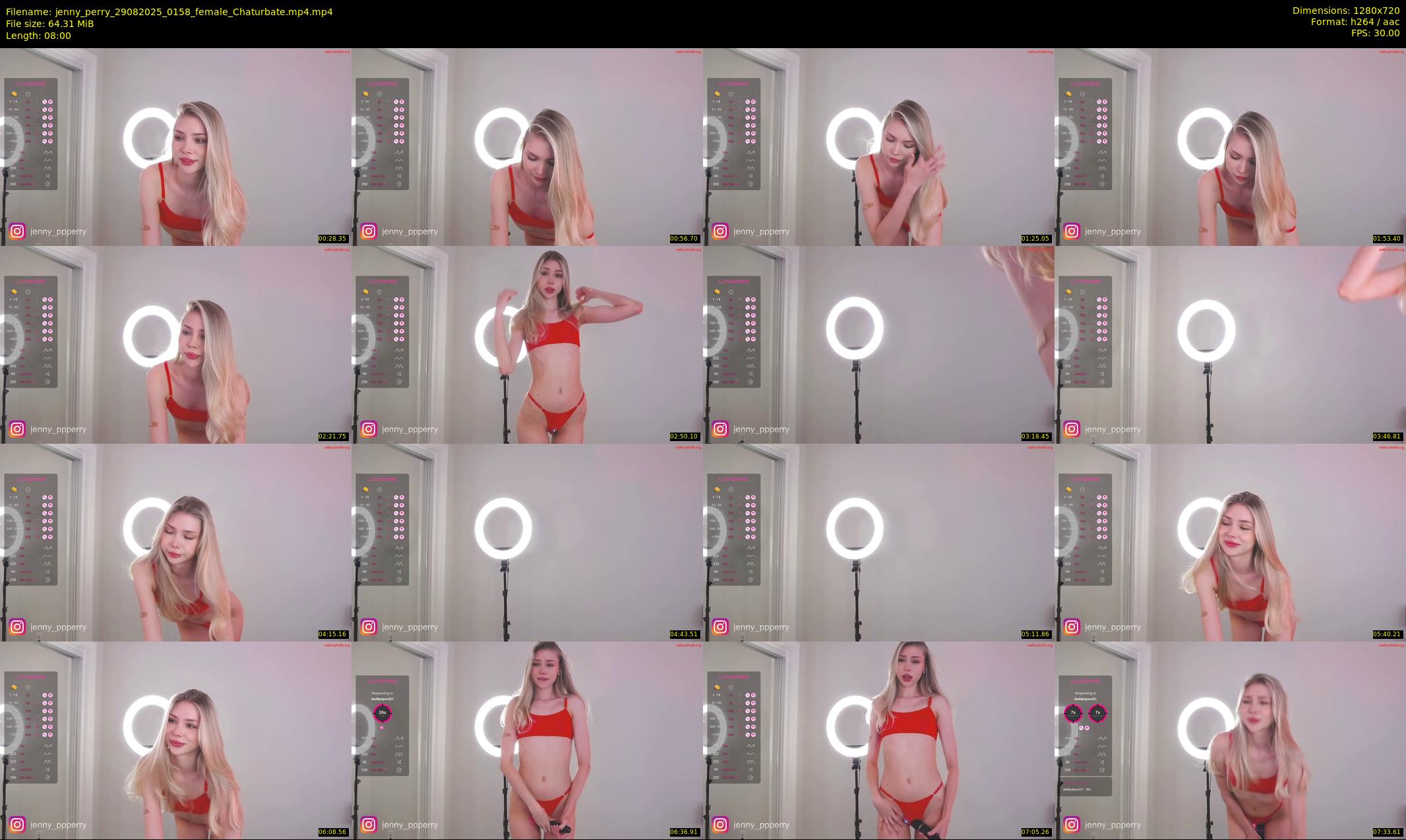 jenny_perry — 8 minute Chaturbate female cam show recording, 720p, Aug 29, 2025