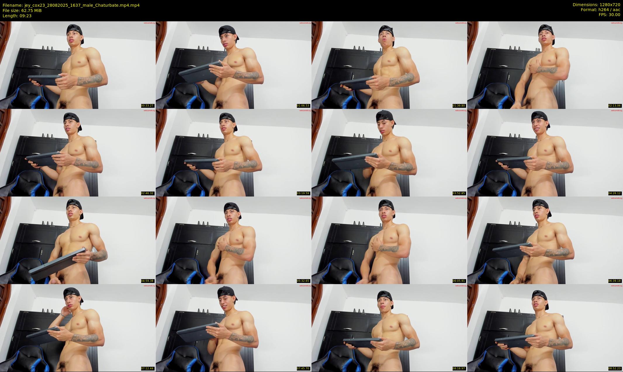 jey_cox23 — 10 minute Chaturbate male cam show recording, 720p, Aug 28, 2025