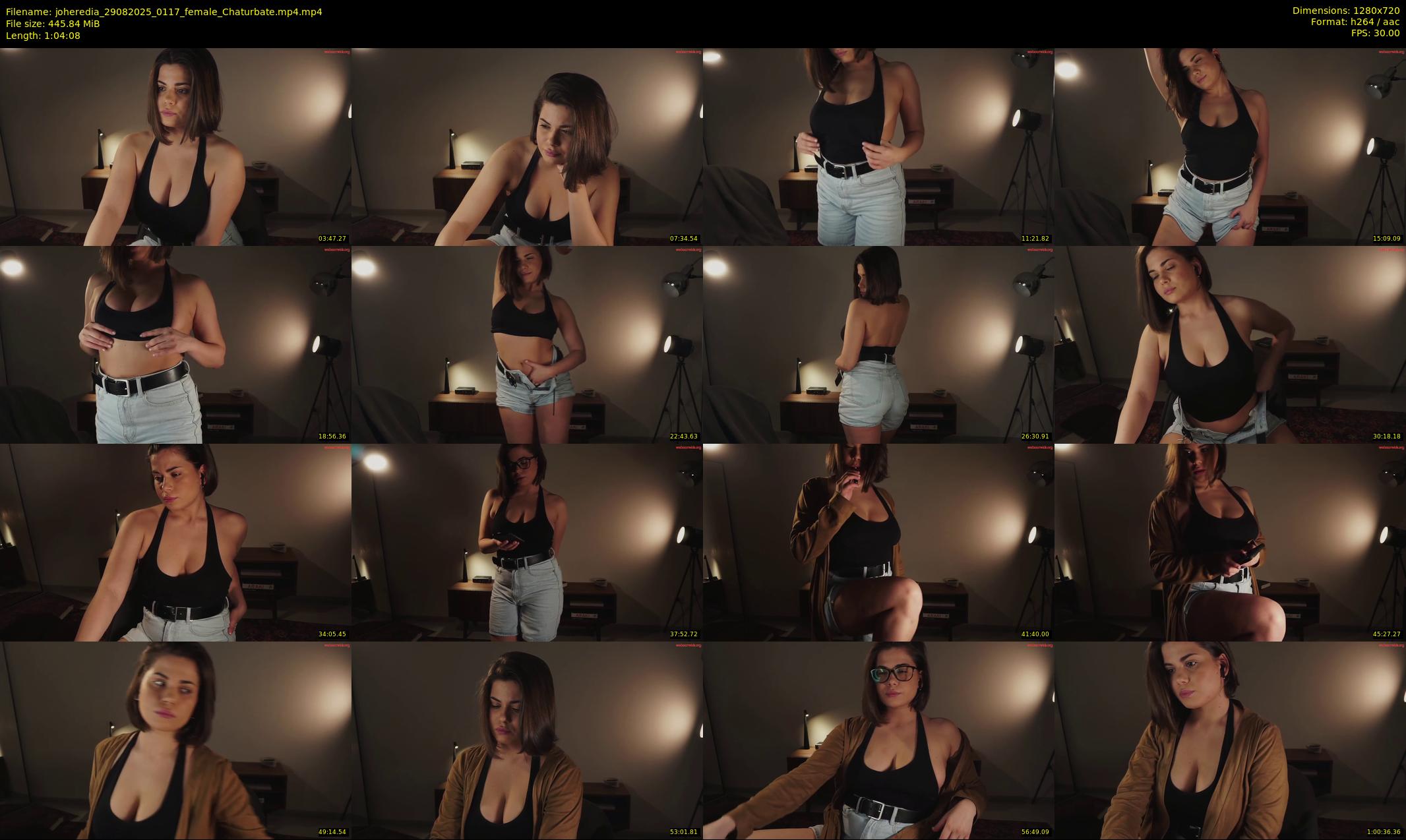 joheredia — 65 minute Chaturbate female cam show recording, 720p, Aug 29, 2025