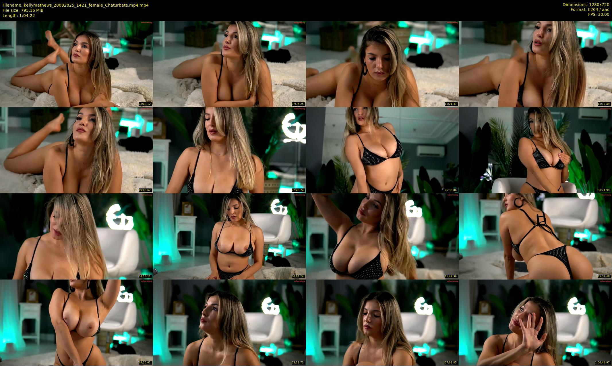 kellymathews — 65 minute Chaturbate female cam show recording, 720p, Aug 28, 2025