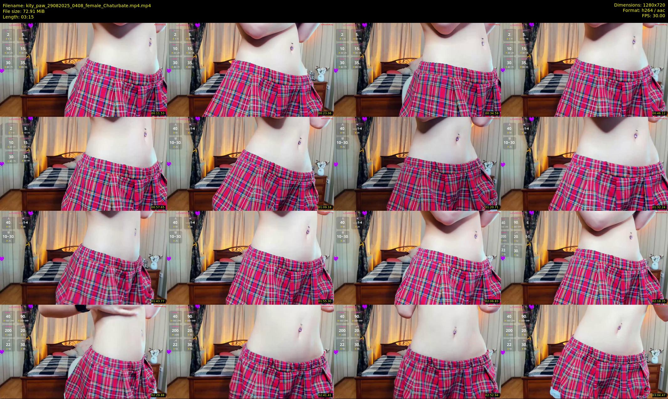 kity_paw — 4 minute Chaturbate female cam show recording, 720p, Aug 29, 2025