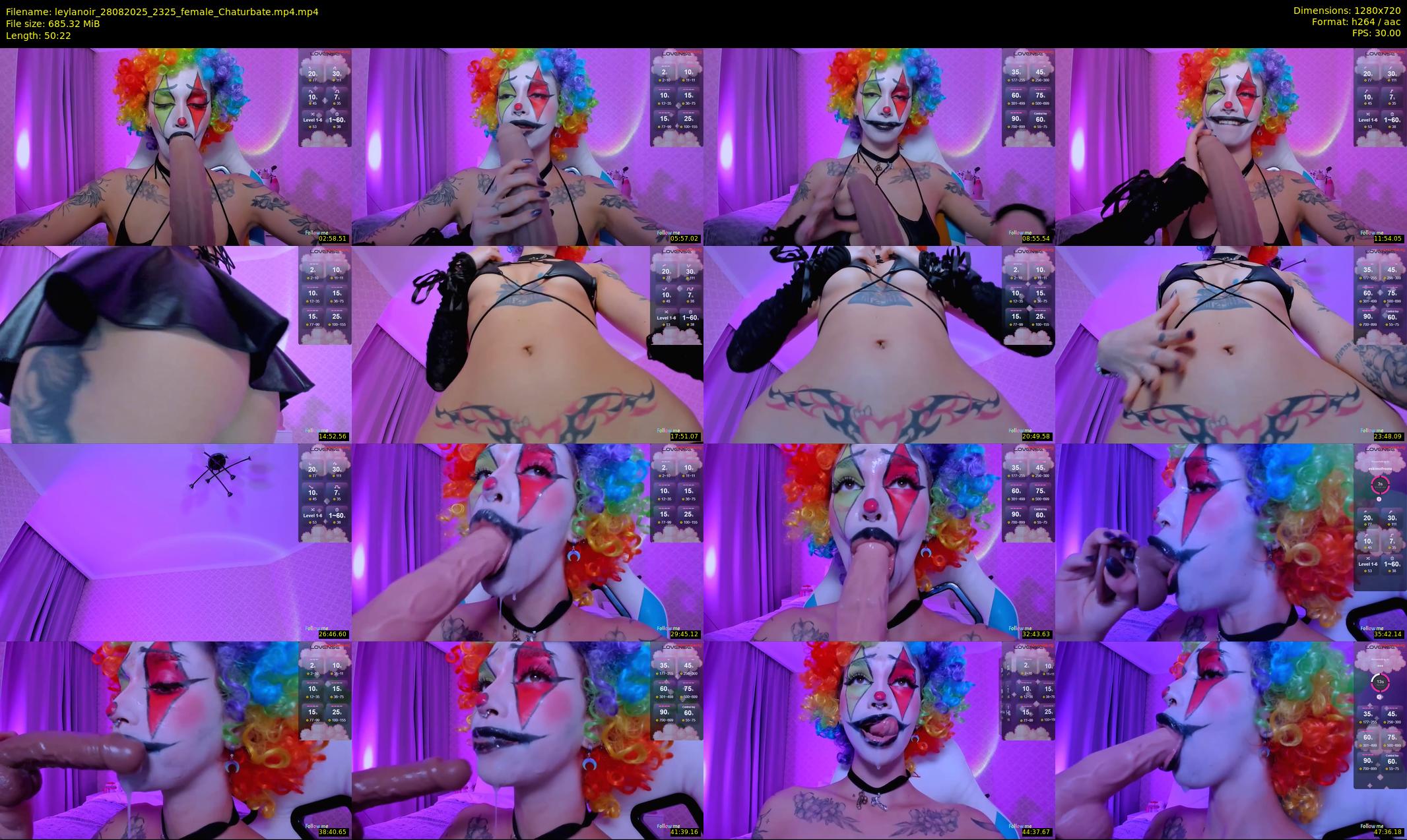 leylanoir — 51 minute Chaturbate female cam show recording, 720p, Aug 28, 2025
