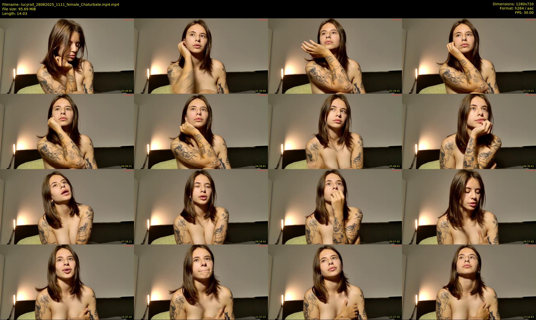 lucyrait — 15 minute Chaturbate female cam show recording, 720p, Aug 28, 2025
