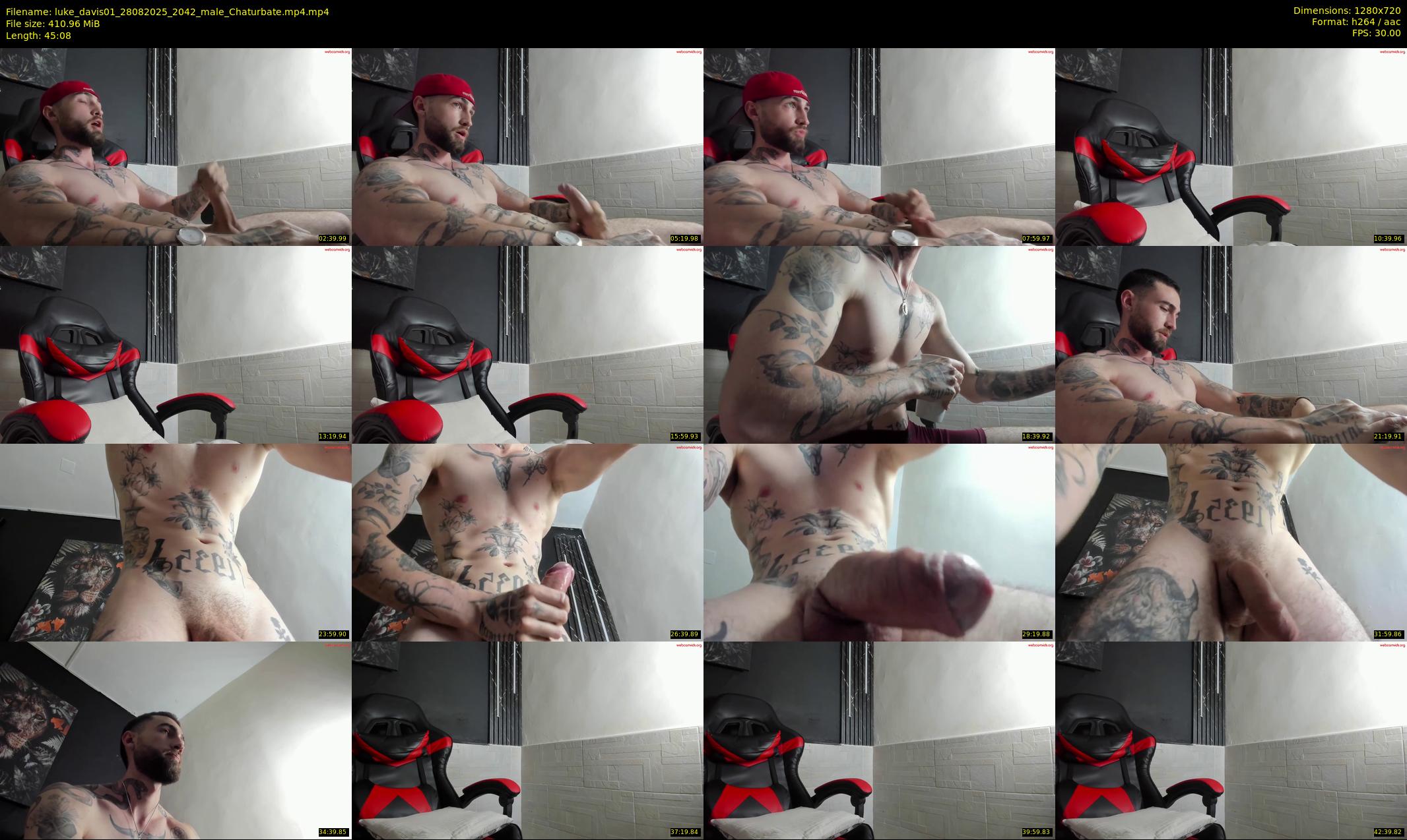 luke_davis01 — 46 minute Chaturbate male cam show recording, 720p, Aug 28, 2025