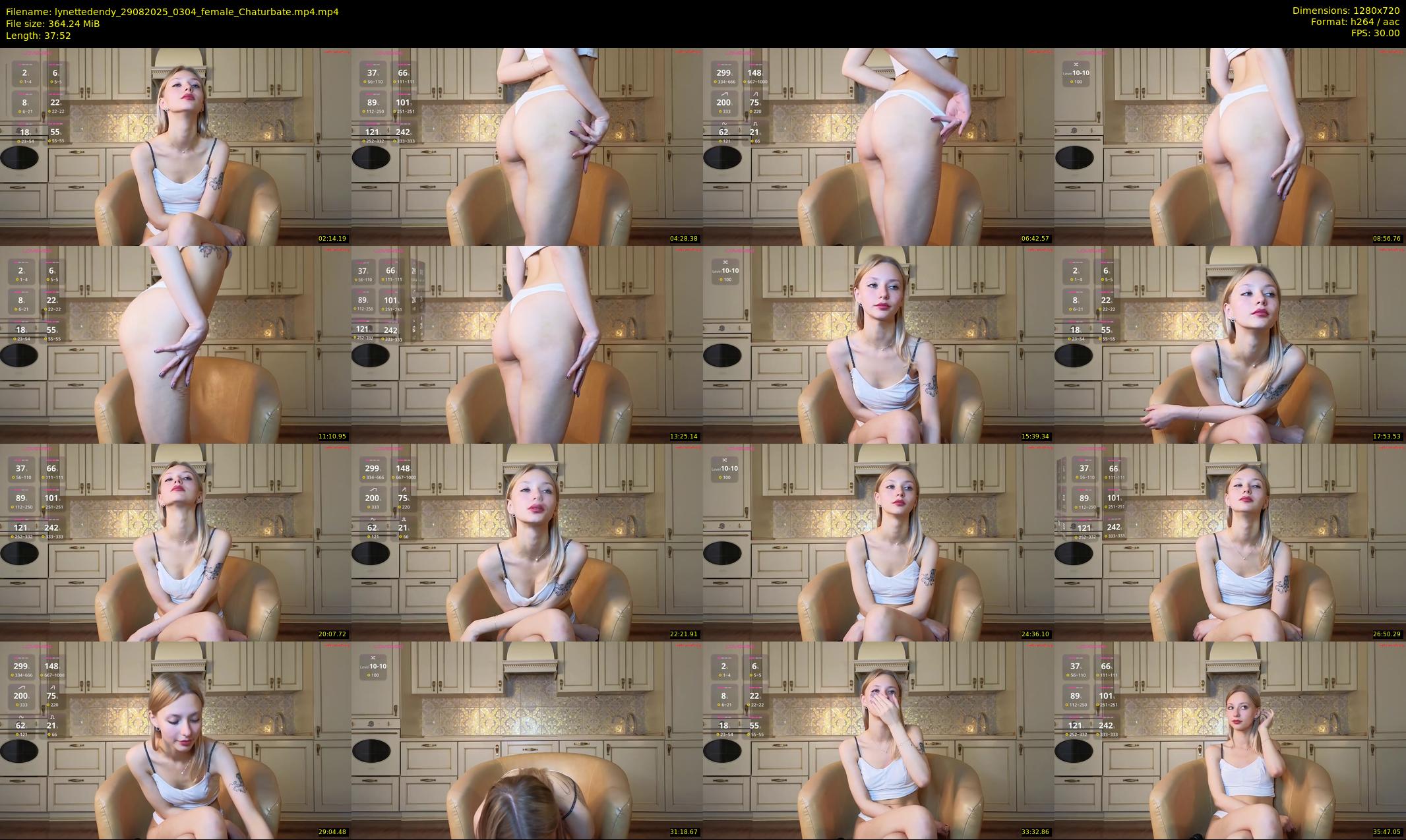 lynettedendy — 38 minute Chaturbate female cam show recording, 720p, Aug 29, 2025