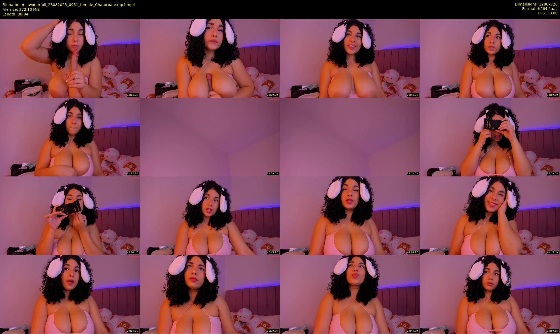miawoderfull — 39 minute Chaturbate female cam show recording, 720p, Aug 28, 2025