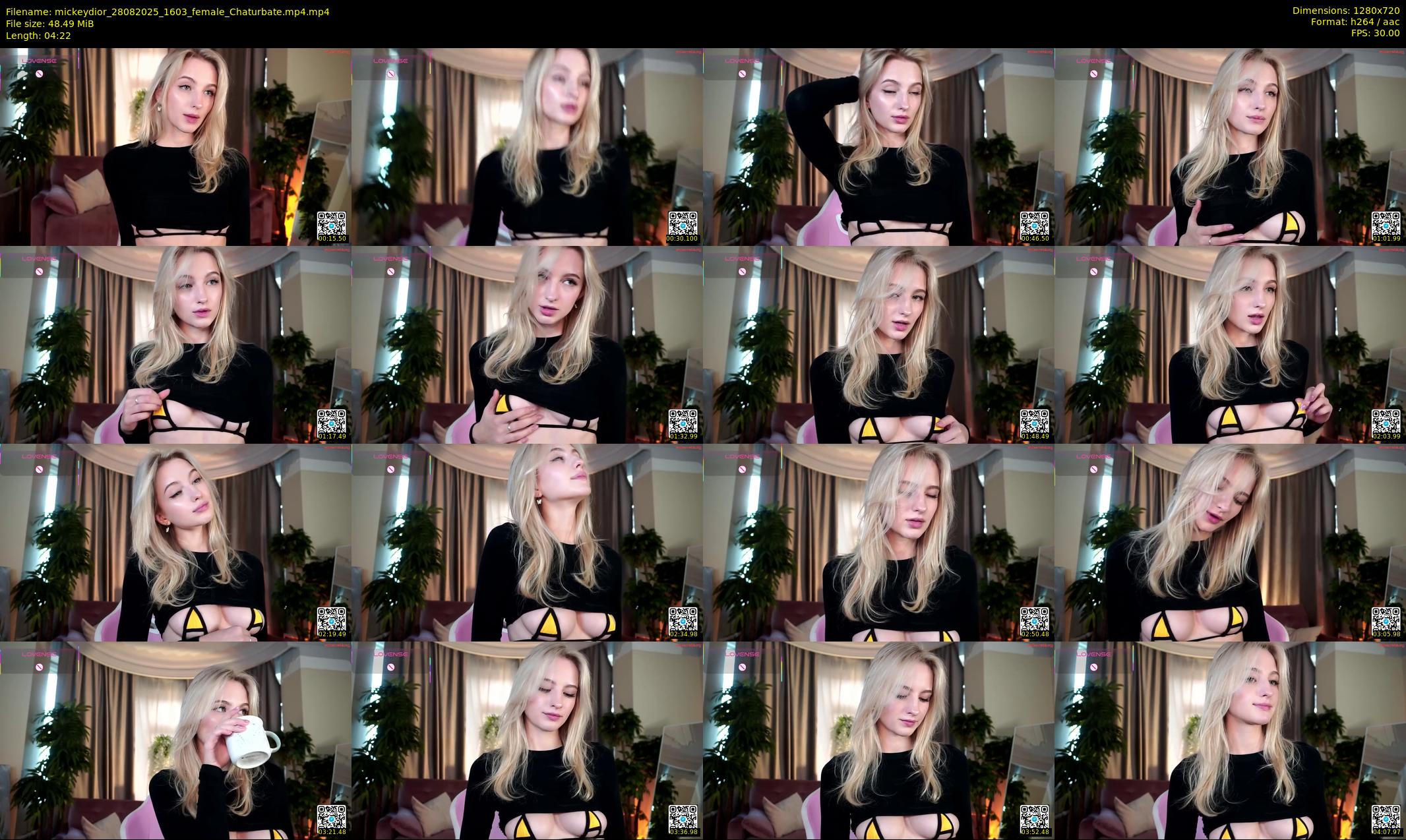 mickeydior — 5 minute Chaturbate female cam show recording, 720p, Aug 28, 2025