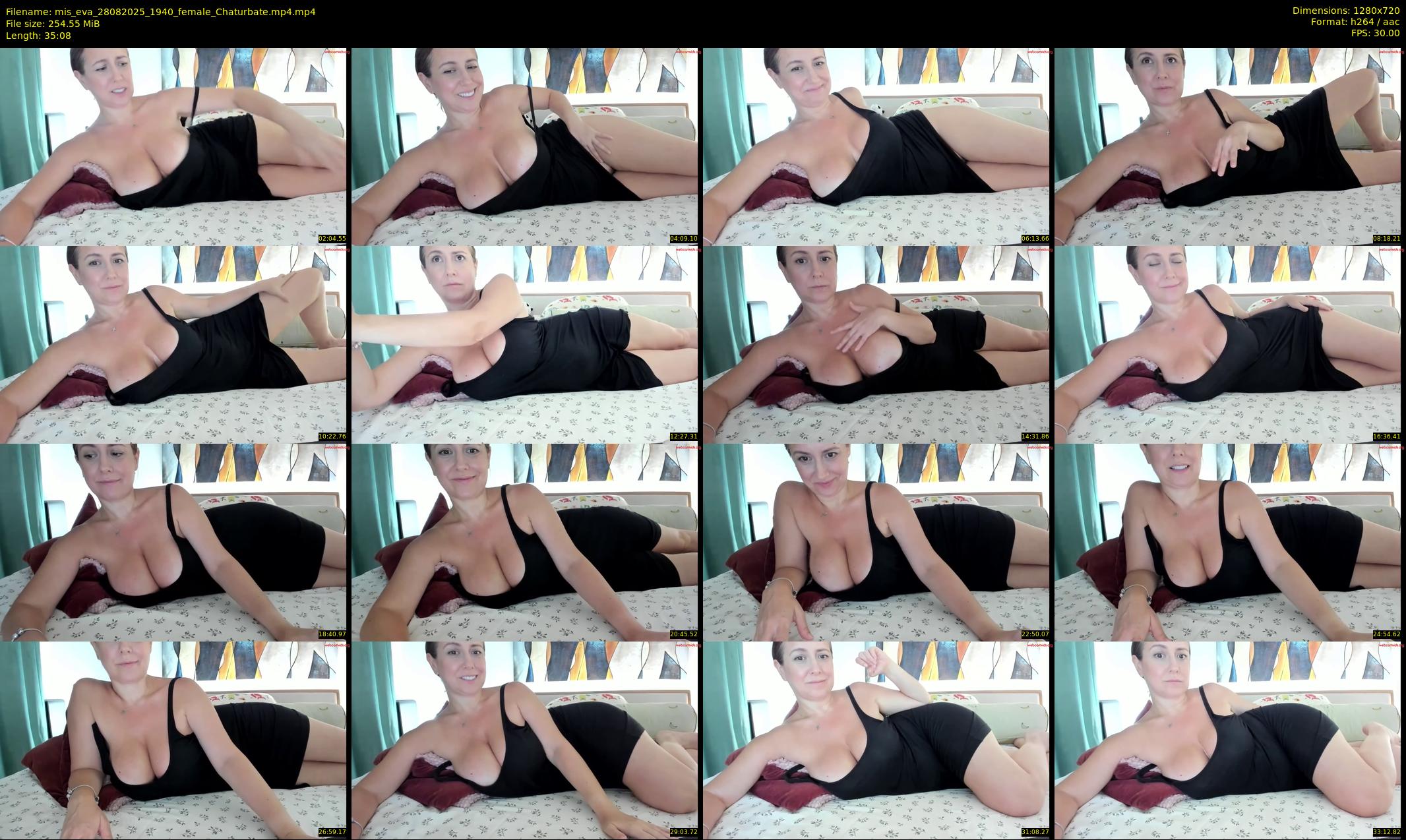 mis_eva — 36 minute Chaturbate female cam show recording, 720p, Aug 28, 2025