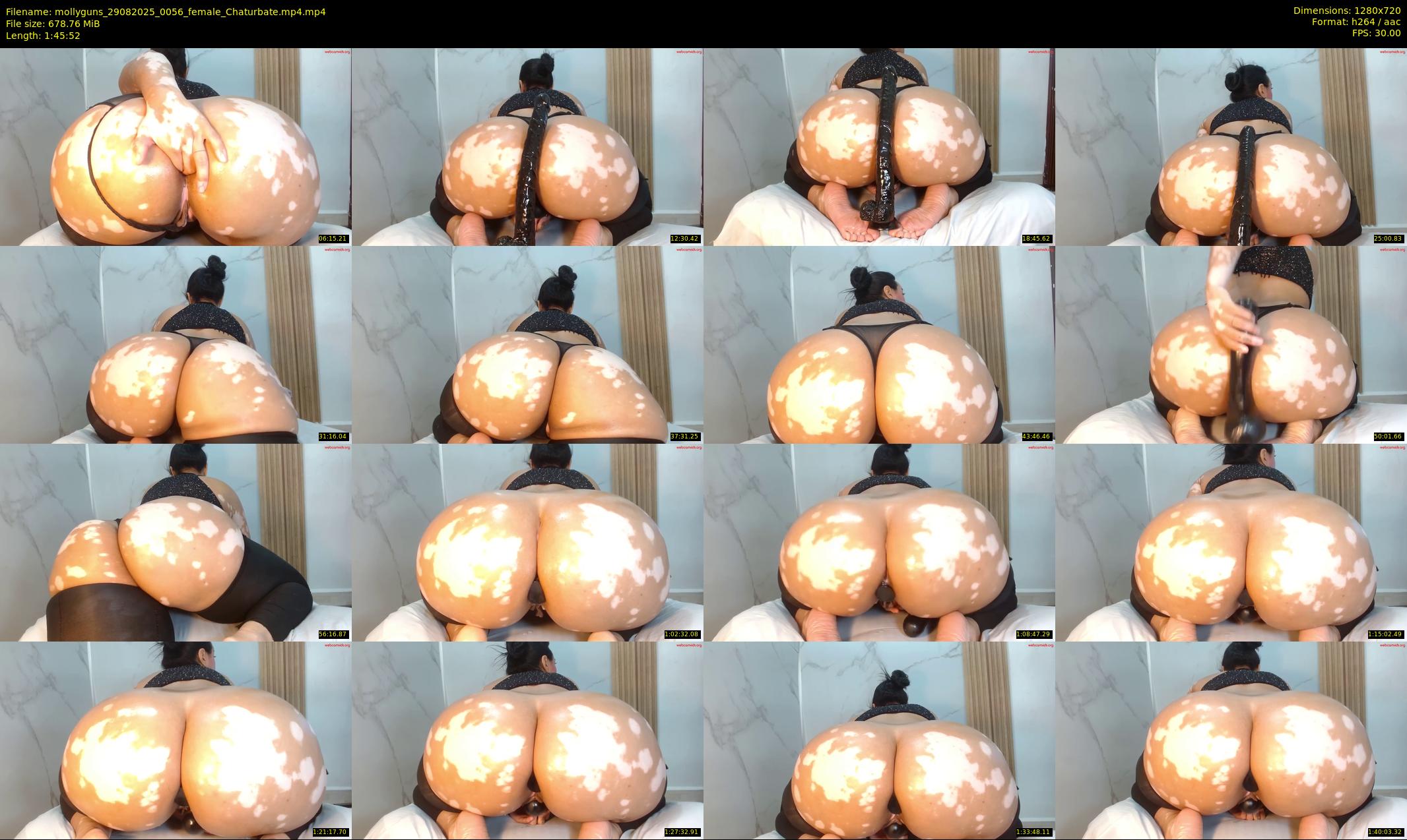 mollyguns — 106 minute Chaturbate female cam show recording, 720p, Aug 29, 2025
