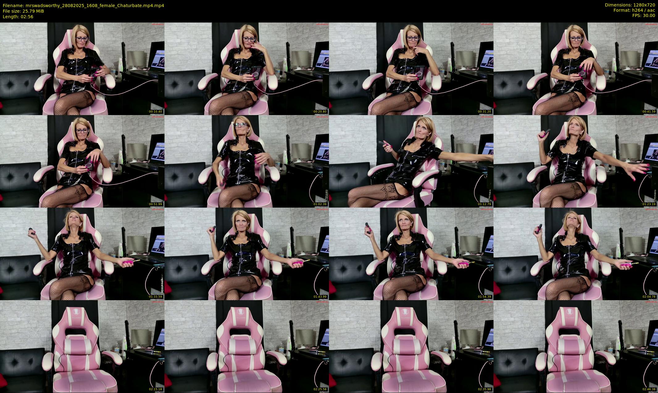 mrswadsworthy — 3 minute Chaturbate female cam show recording, 720p, Aug 28, 2025