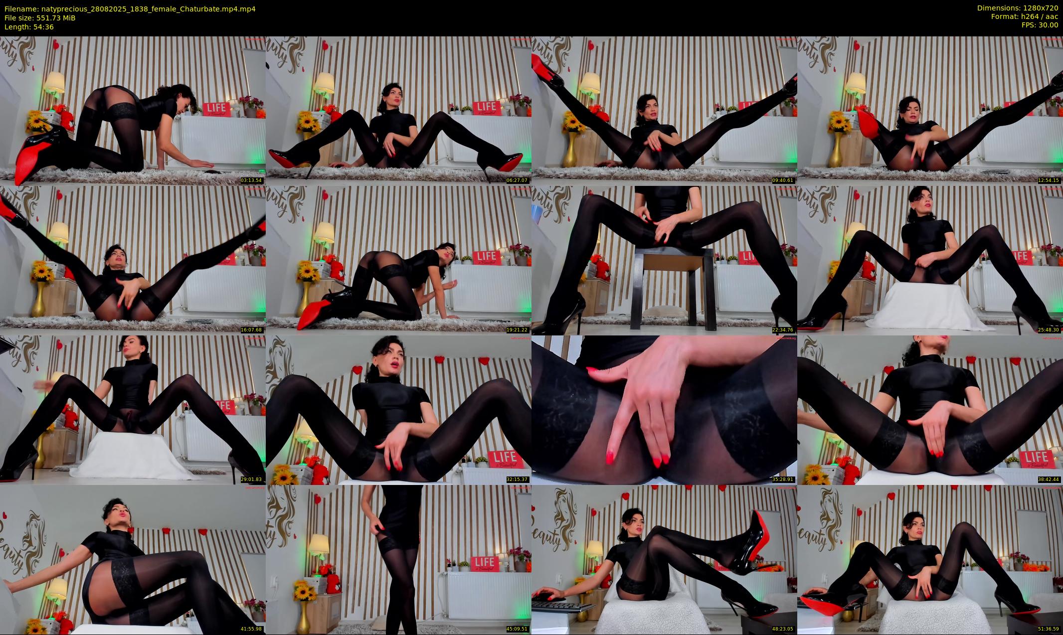natyprecious — 55 minute Chaturbate female cam show recording, 720p, Aug 28, 2025