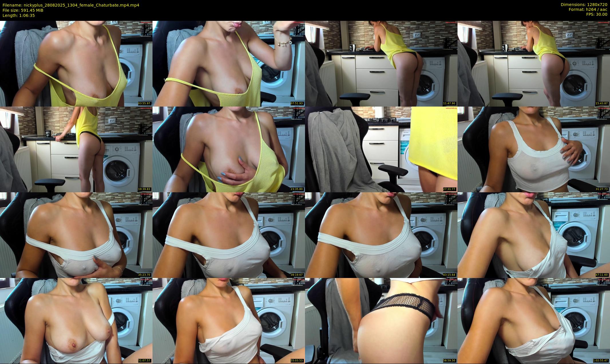 nickyplus — 67 minute Chaturbate couple cam show recording, 720p, Aug 28, 2025
