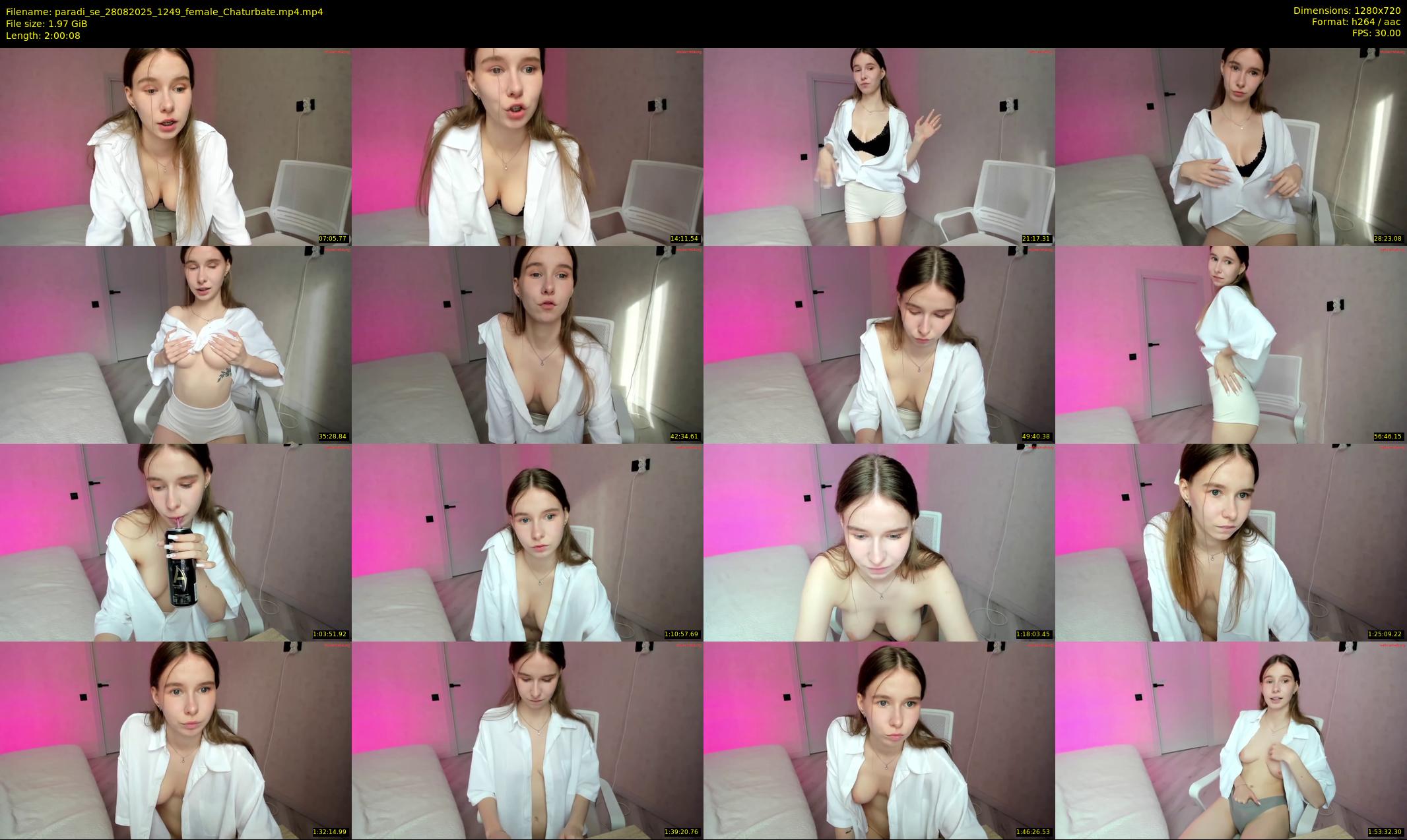 paradi_se — 121 minute Chaturbate female cam show recording, 720p, Aug 28, 2025