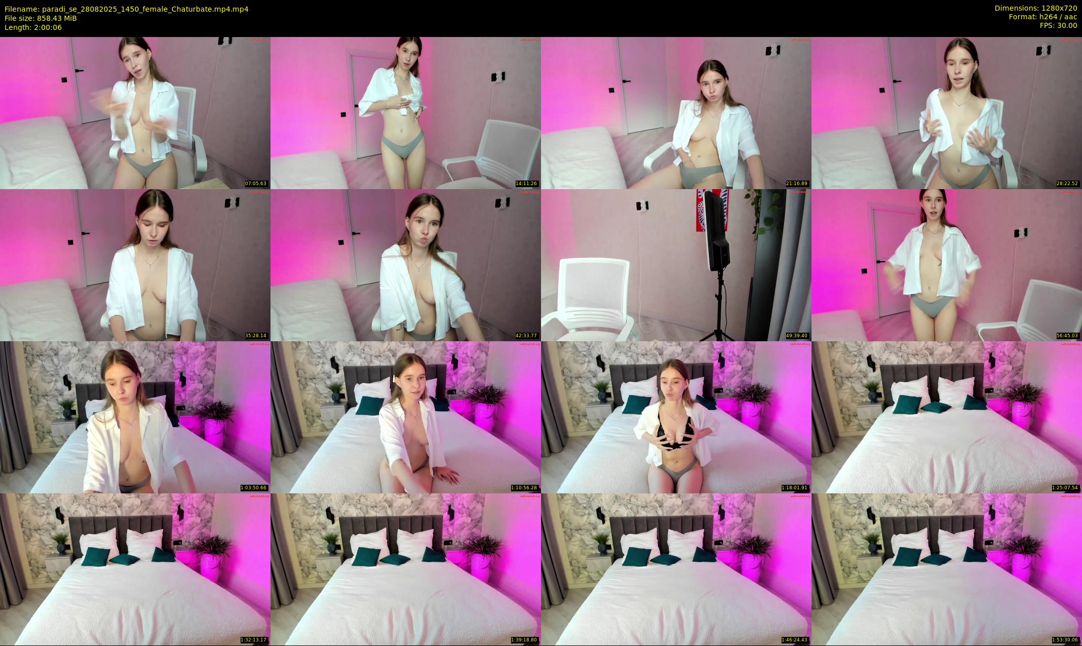 paradi_se — 121 minute Chaturbate female cam show recording, 720p, Aug 28, 2025