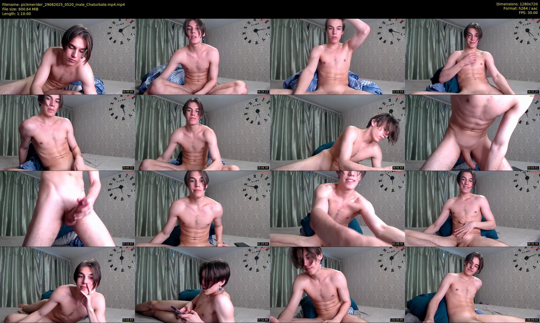 pickmerider — 70 minute Chaturbate male cam show recording, 720p, Aug 29, 2025