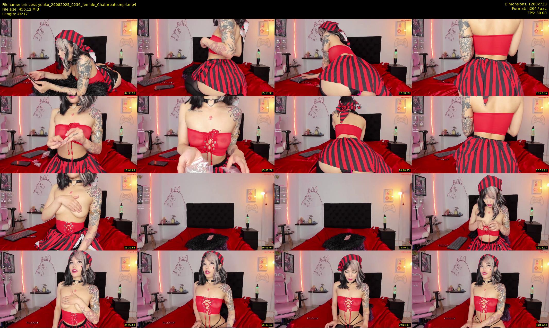 princessryuuko — 45 minute Chaturbate female cam show recording, 720p, Aug 29, 2025