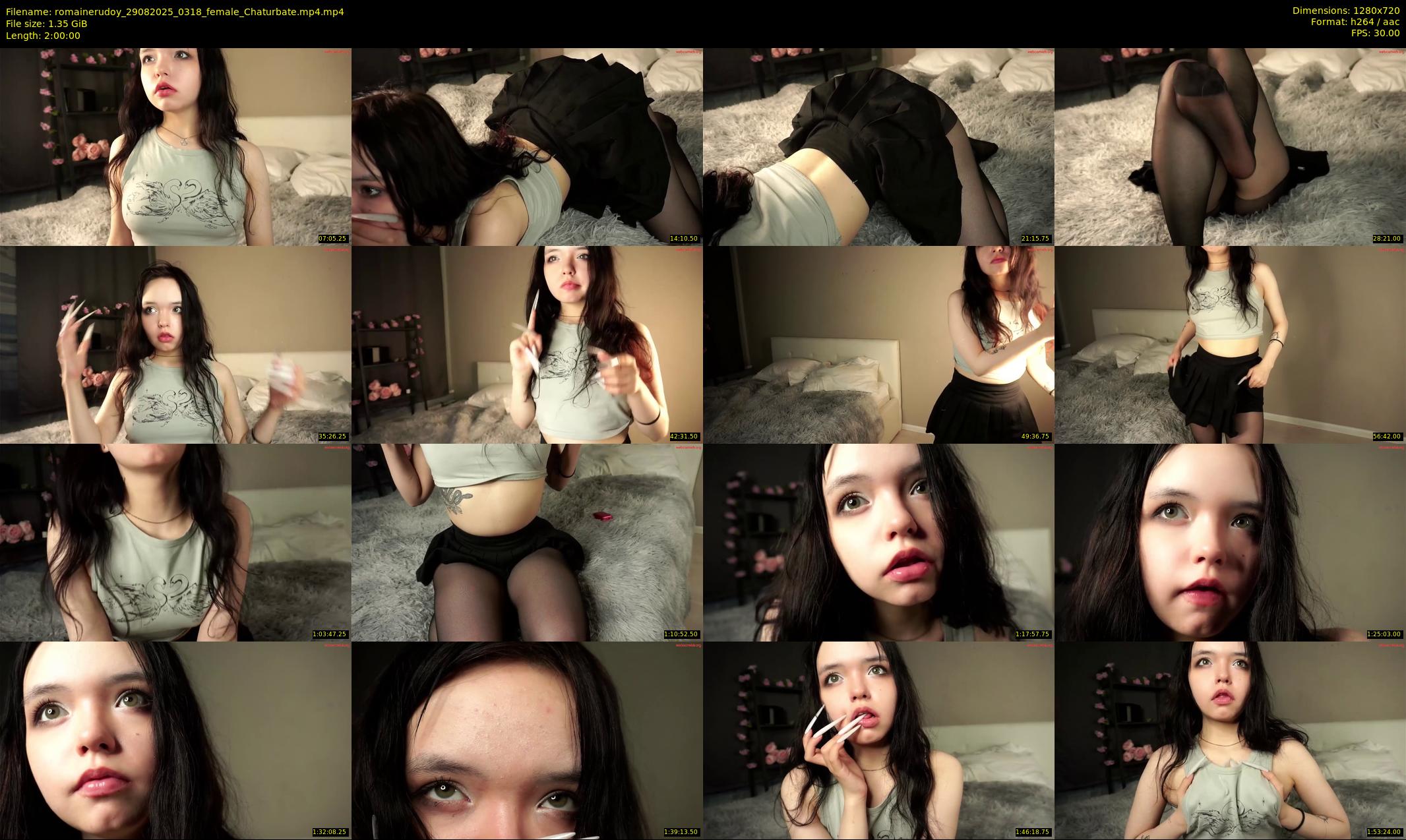 romainerudoy — 120 minute Chaturbate female cam show recording, 720p, Aug 29, 2025